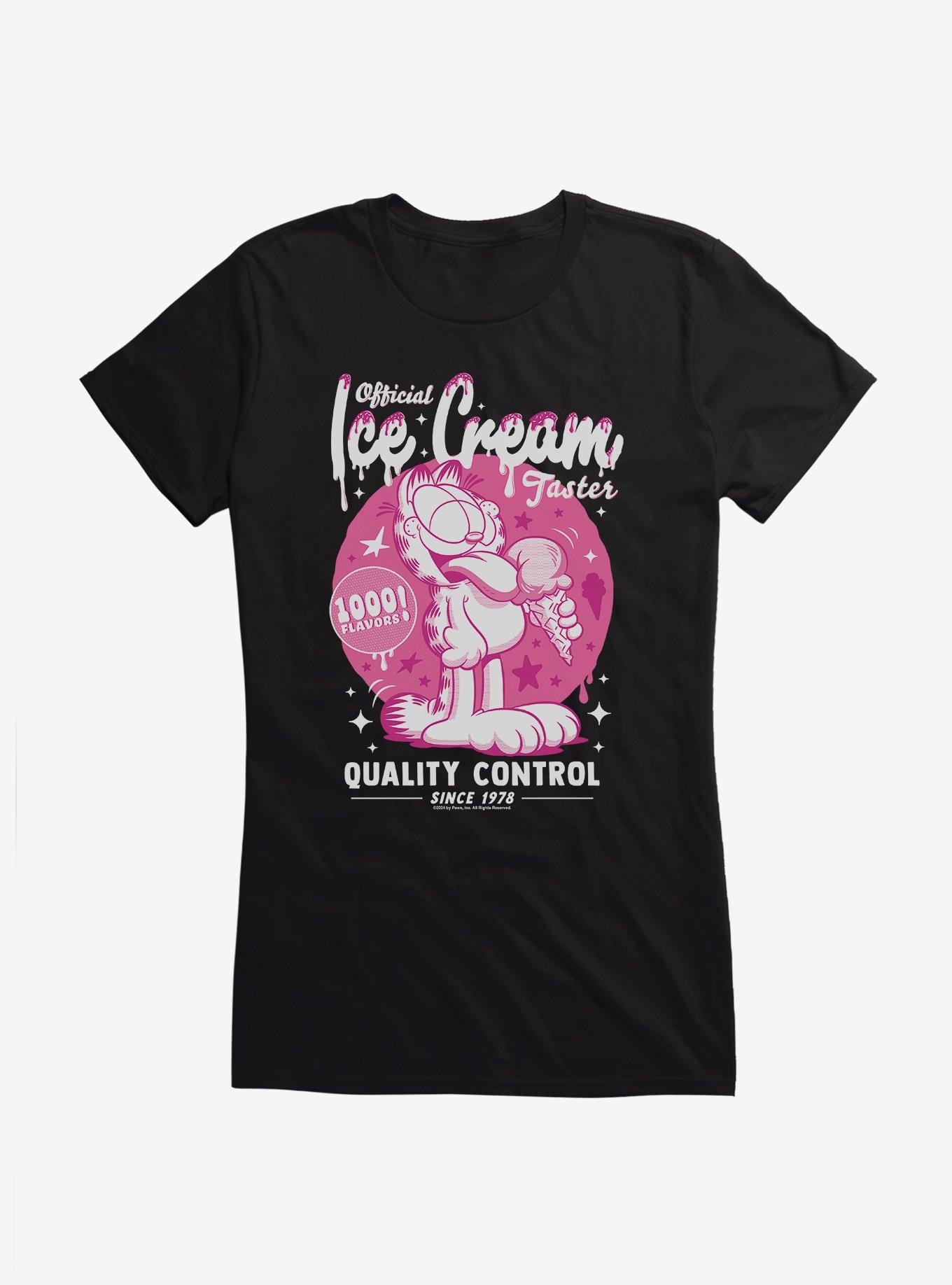 Garfield Ice Cream Taster Girls T-Shirt
