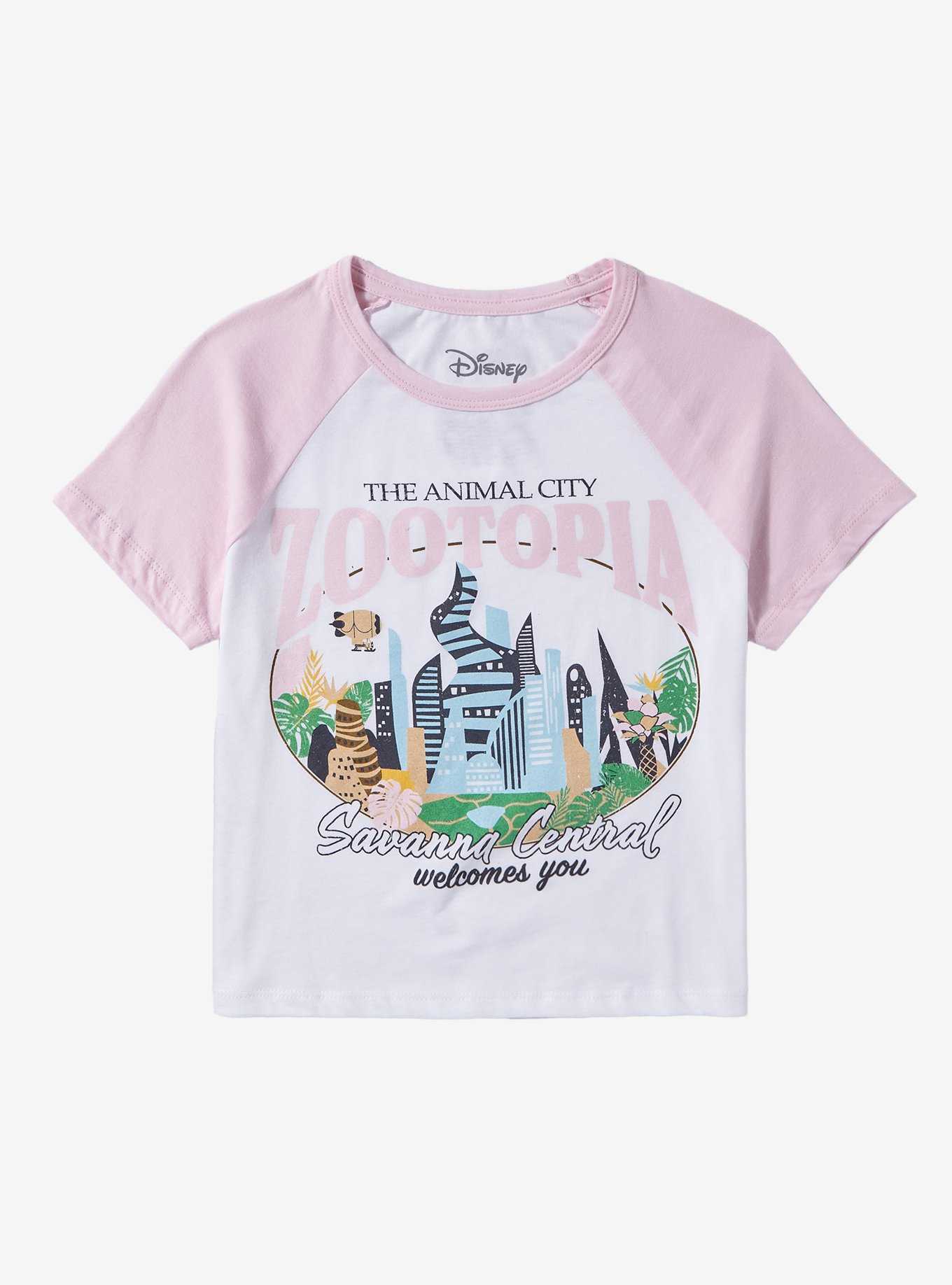 Disney Zootopia Savanna Central Raglan Girls Baby T-Shirt, , hi-res