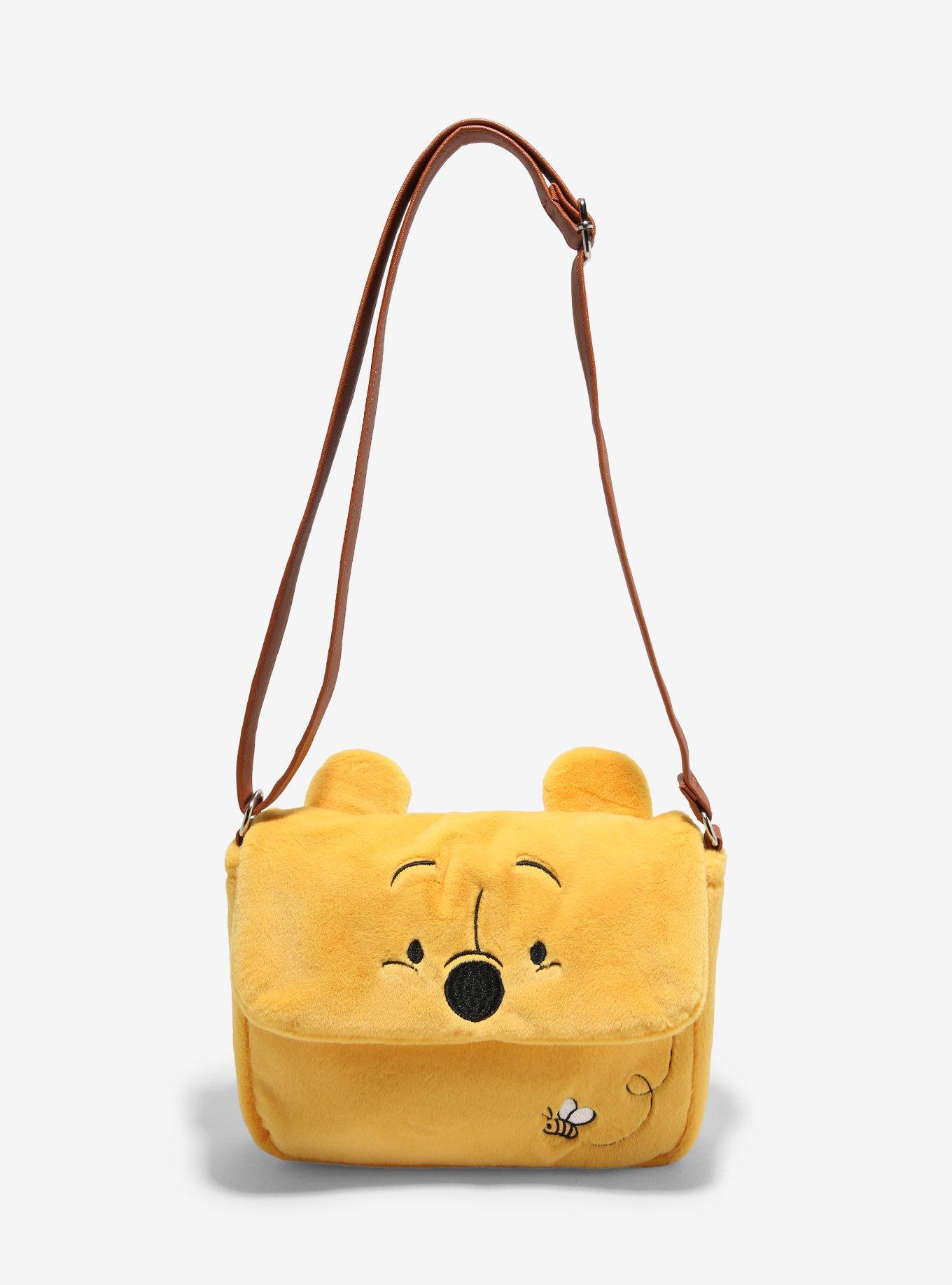 Disney Winnie The Pooh Plush Figural Crossbody Bag, , hi-res