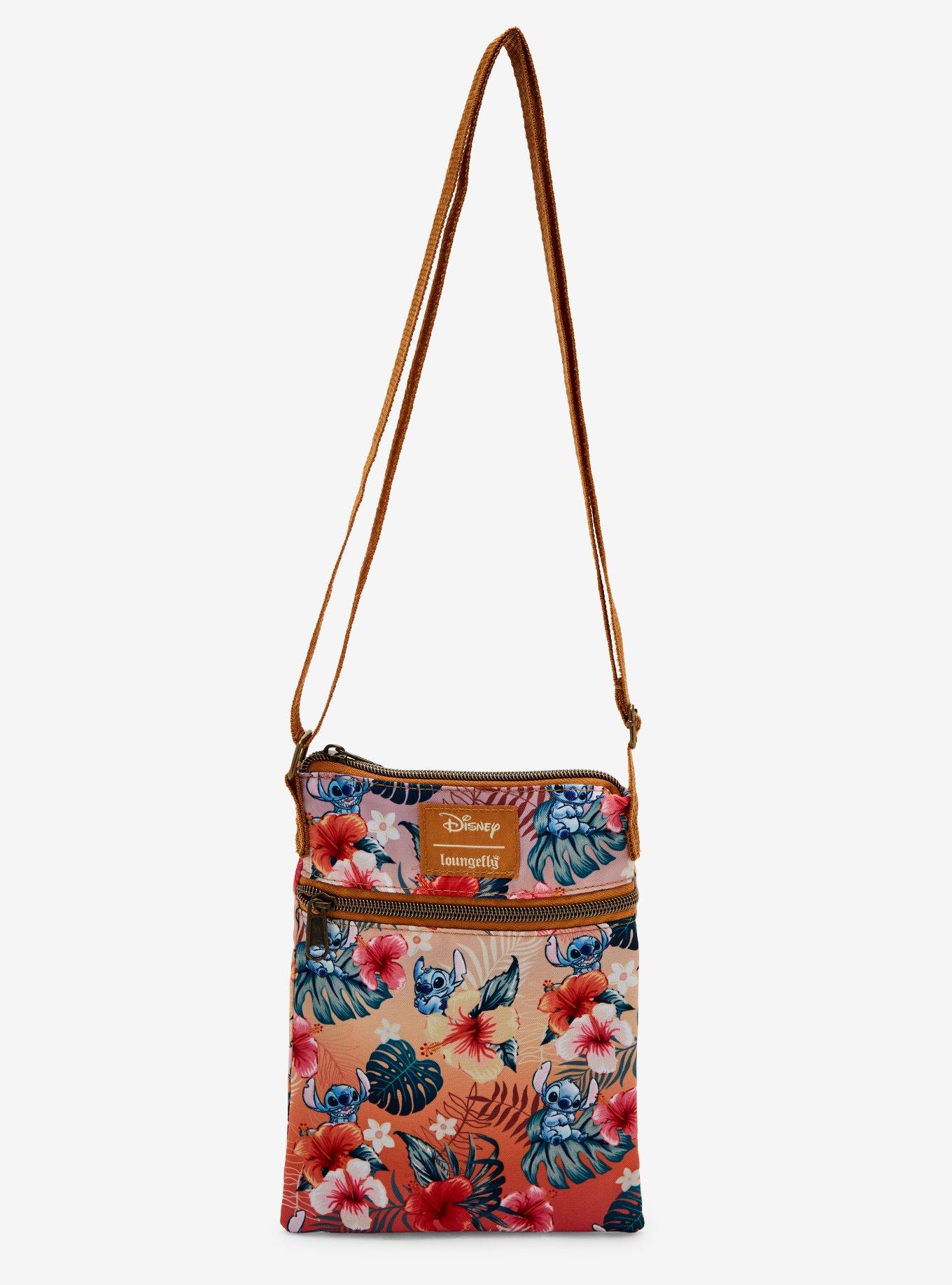 Loungefly Disney Stitch Sunset Passport Crossbody Bag