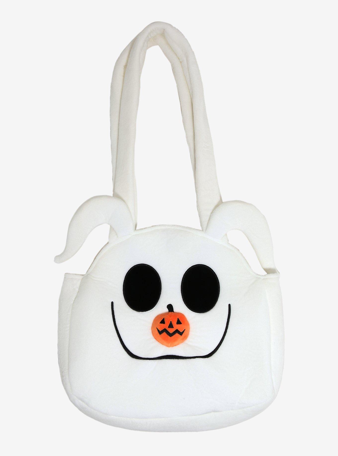 The Nightmare Before Christmas Zero Face Plush Tote Bag