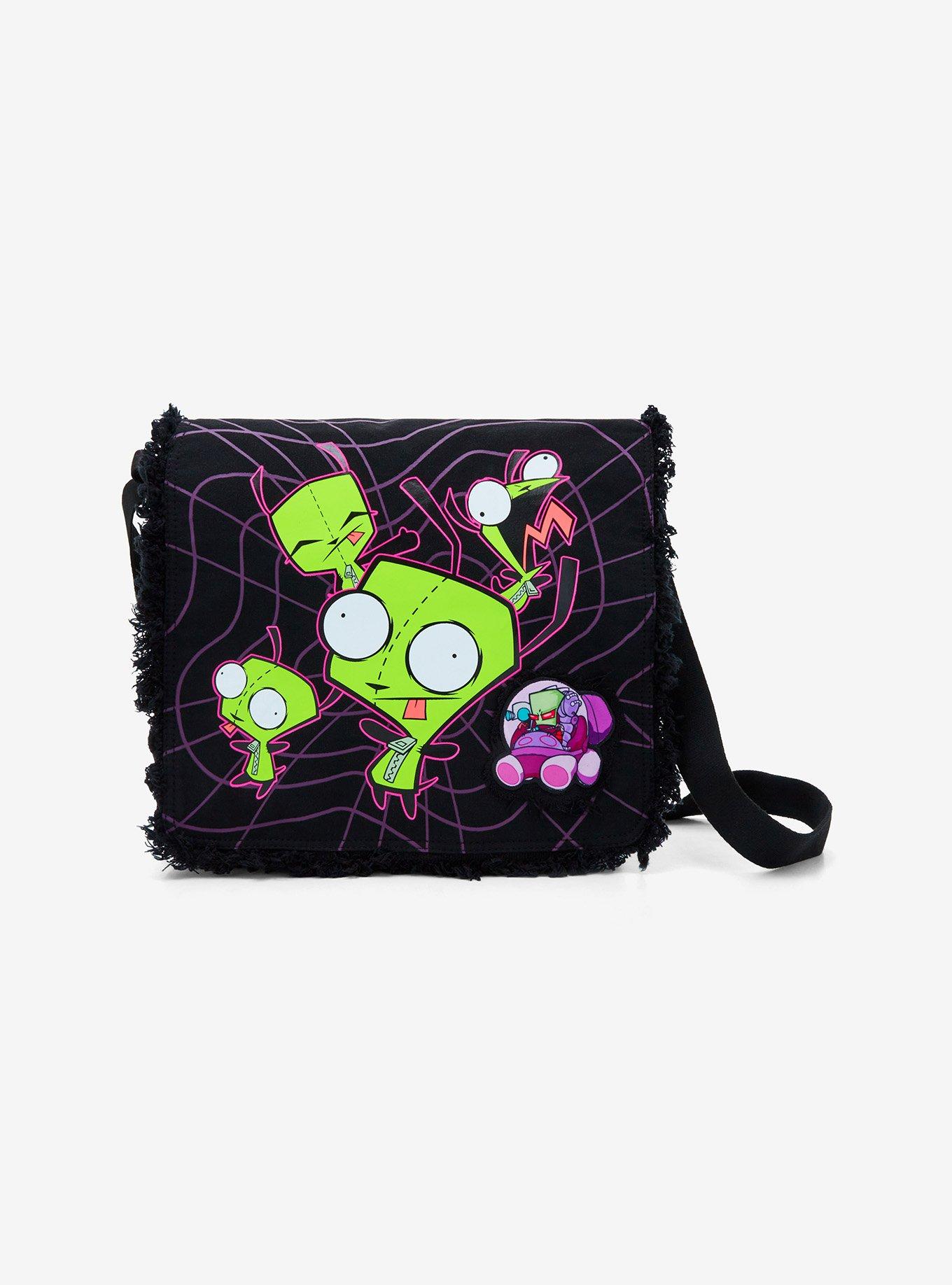 Invader Zim GIR Poses Messenger Bag, , hi-res