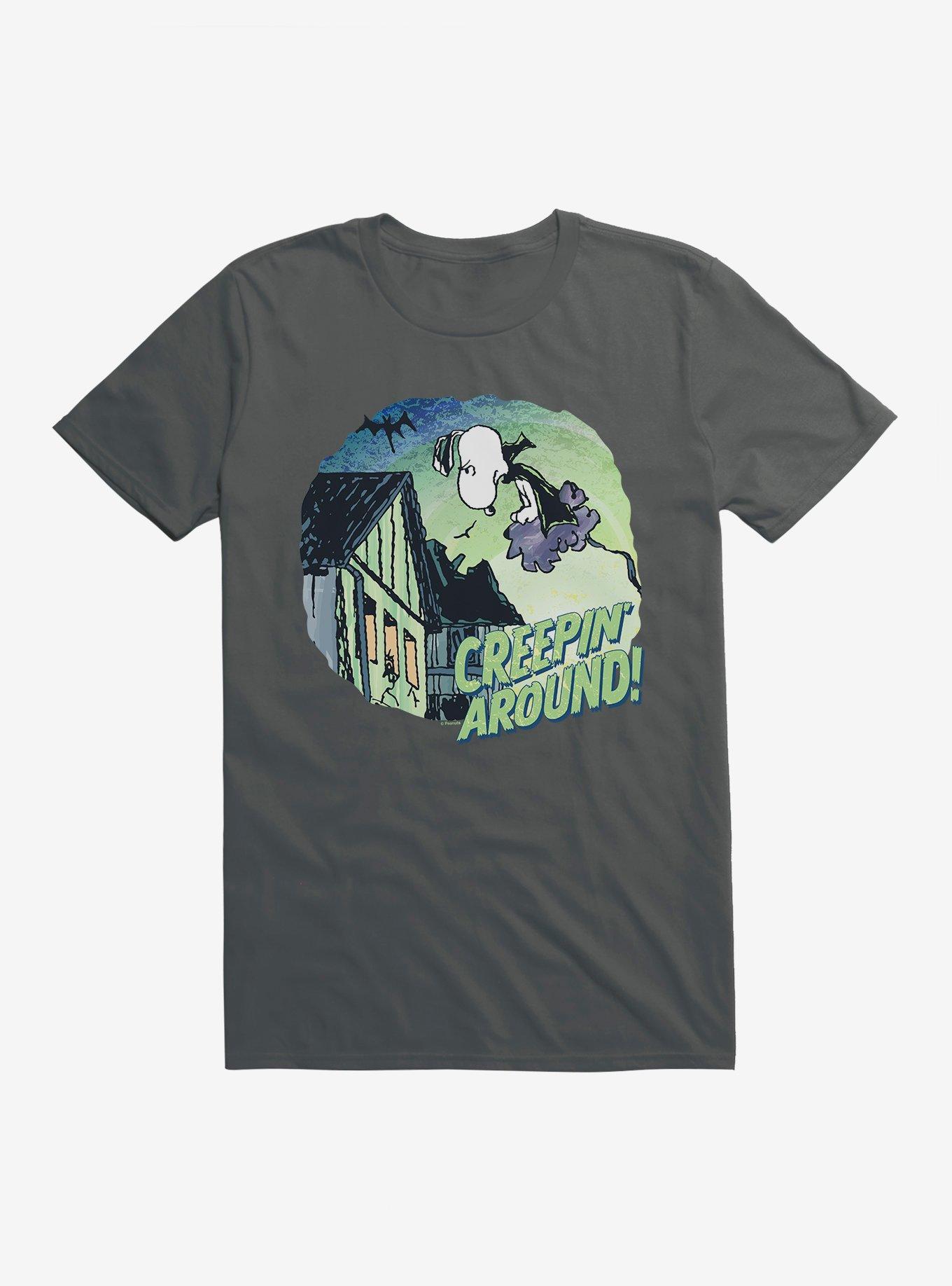 Peanuts Creepin' Around Snoopy T-Shirt, , hi-res