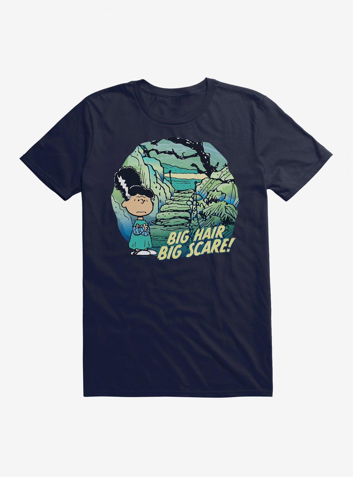Peanuts Lucy Big Hair Big Scare T-Shirt