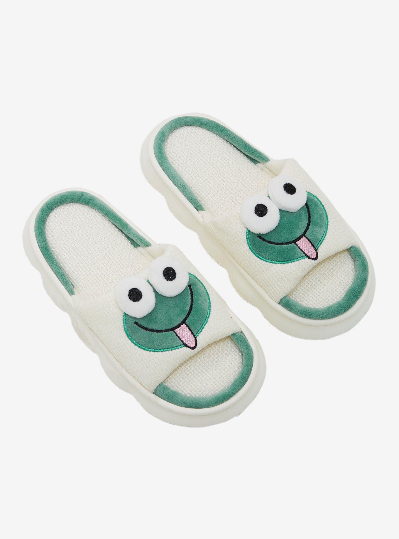 Frog 3D Eye Slippers, , hi-res