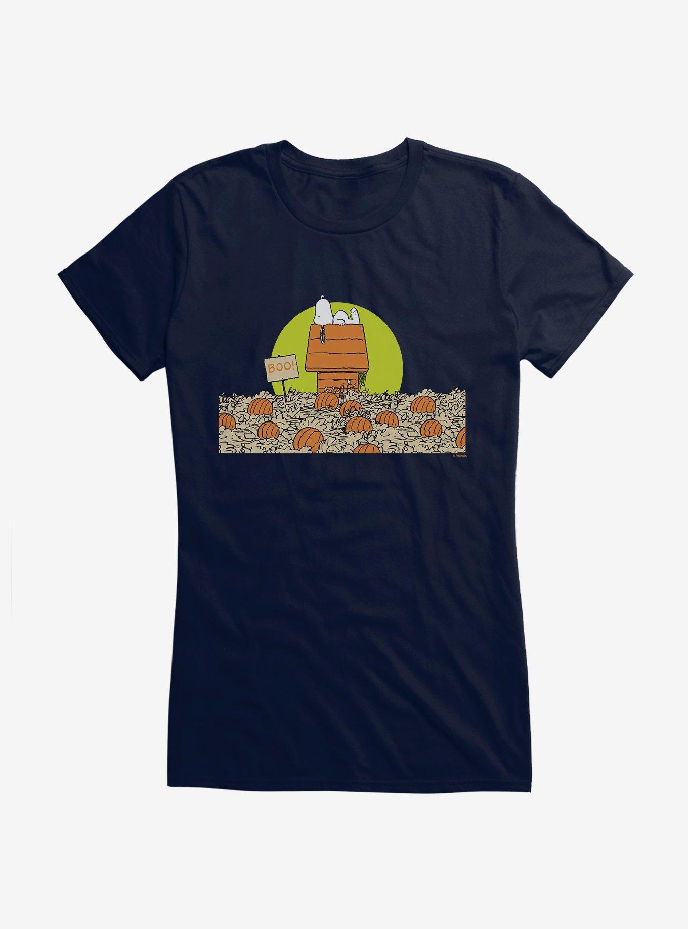 Peanuts Pumpkin Patch Snoopy House Girls T-Shirt, , hi-res