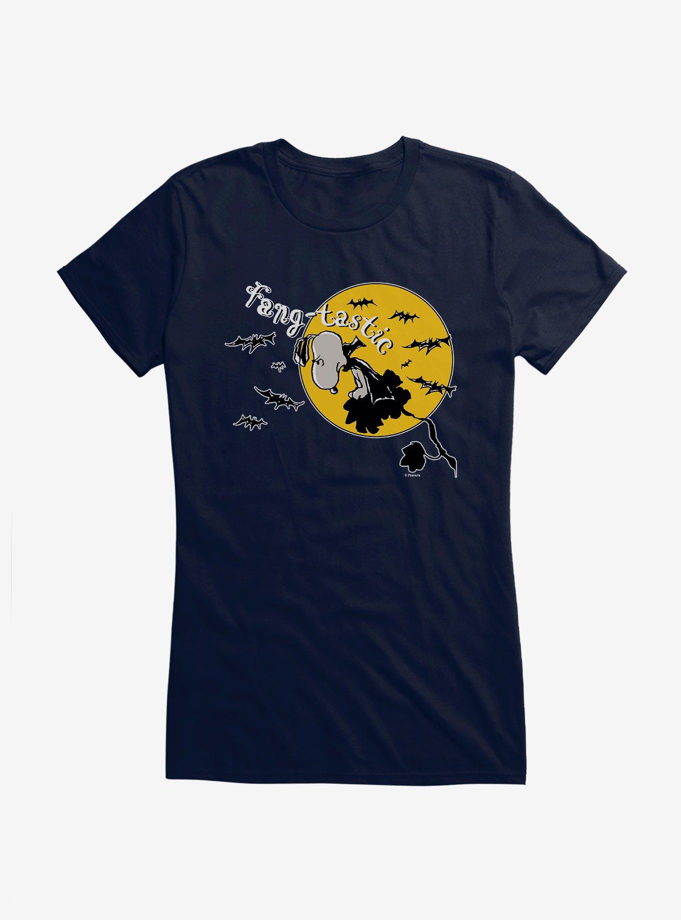 Peanuts Fang-Tastic Snoopy Girls T-Shirt