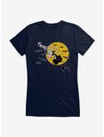 Peanuts Fang-Tastic Snoopy Girls T-Shirt, NAVY, hi-res