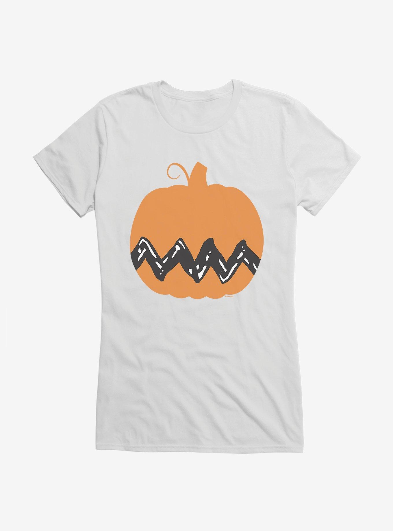 Peanuts Charlie Brown Pumpkin Girls T-Shirt, , hi-res