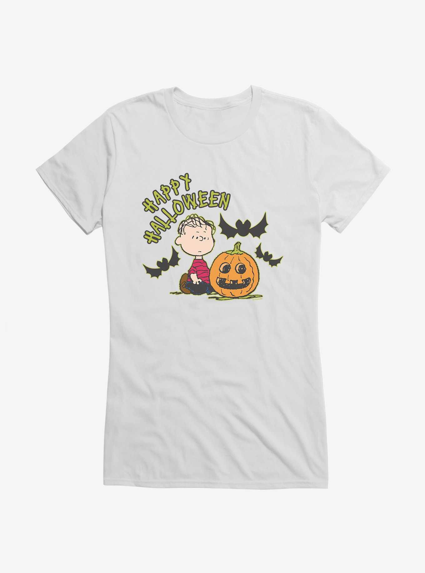 Peanuts Happy Halloween Linus Girls T-Shirt, , hi-res