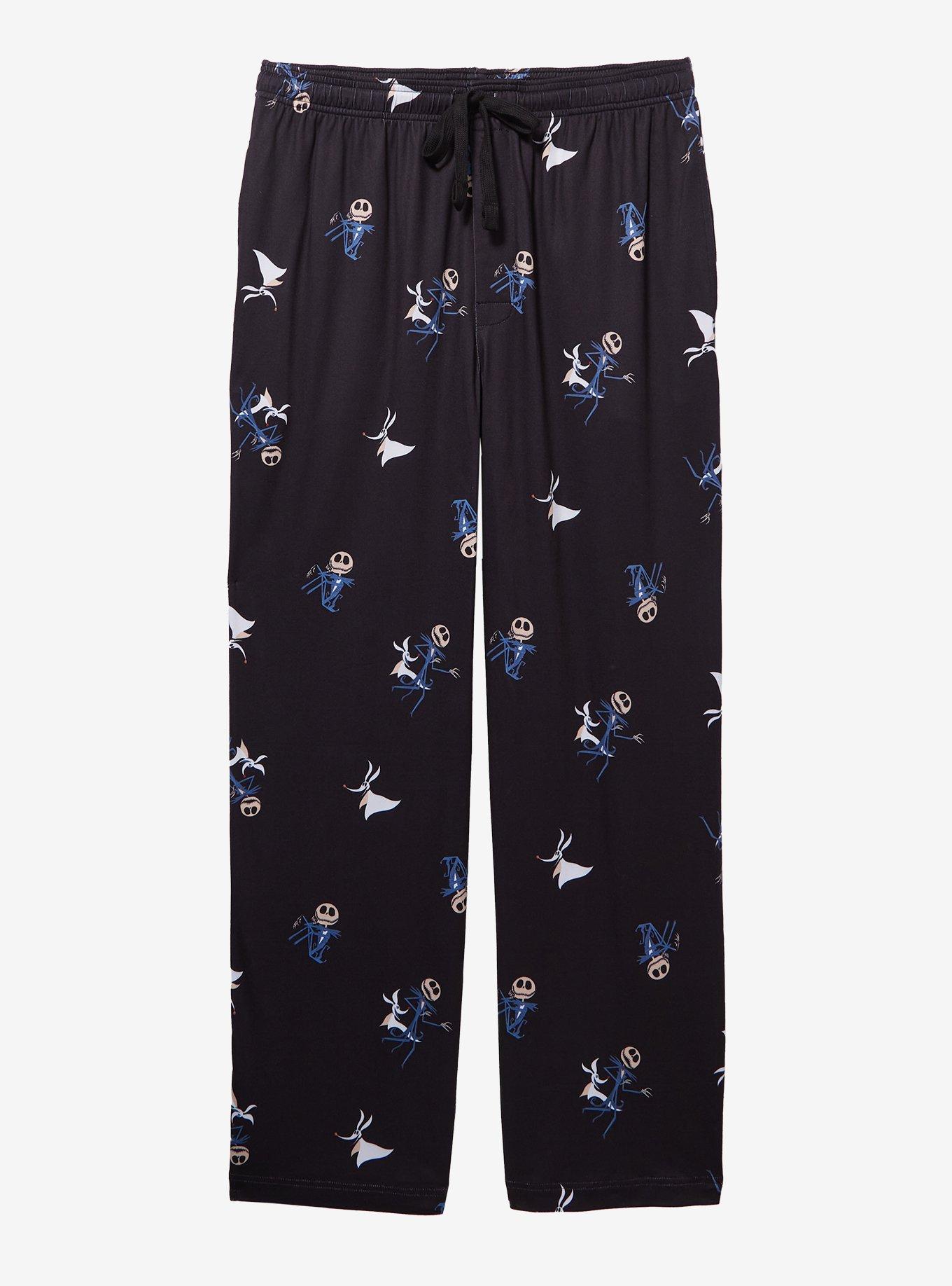 Disney The Nightmare Before Christmas Jack Skellington & Zero Allover Print Sleep Pants — BoxLunch Exclusive, , hi-res