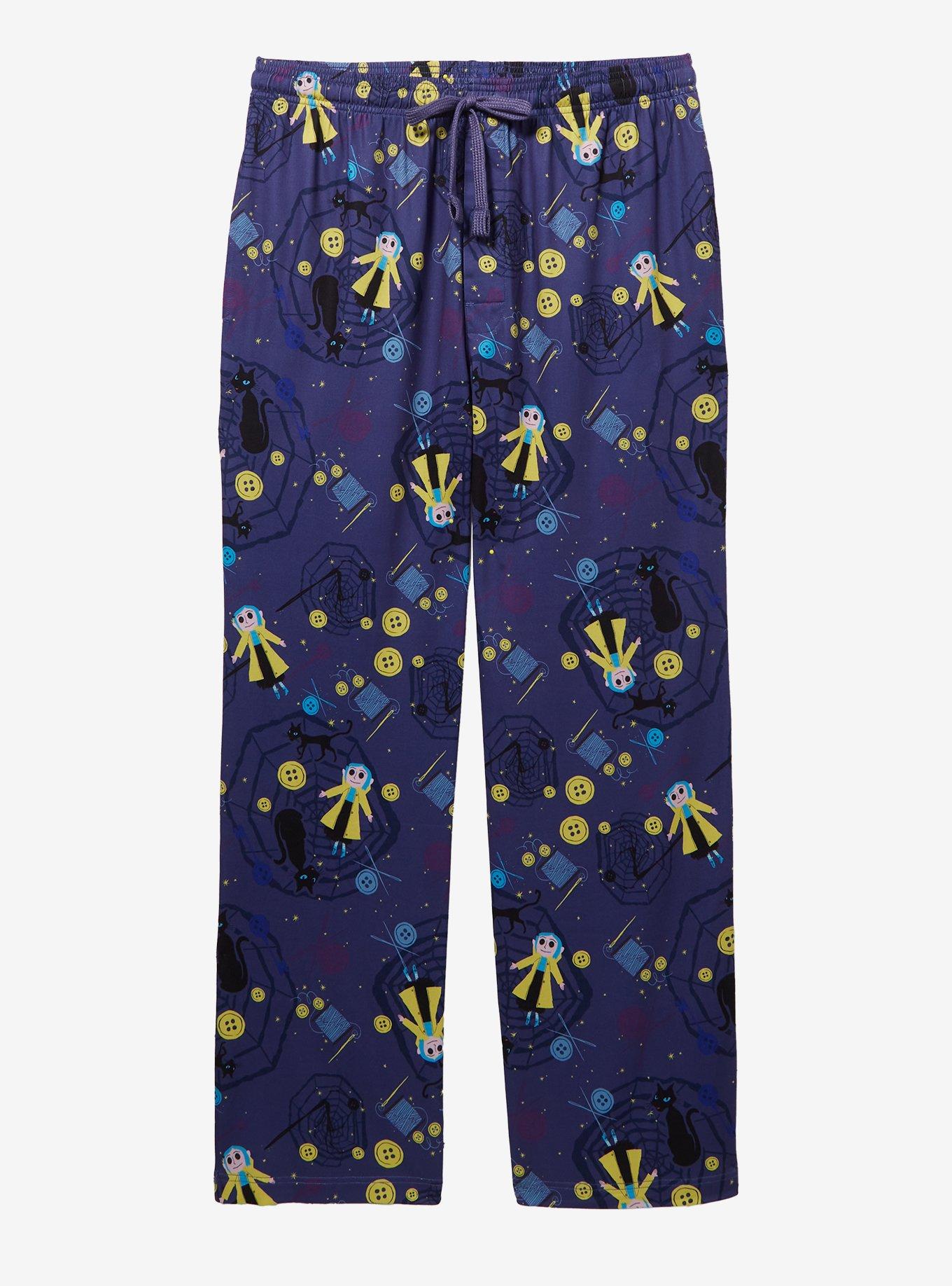 Coraline Buttons & Coraline Doll Allover Print Sleep Pants