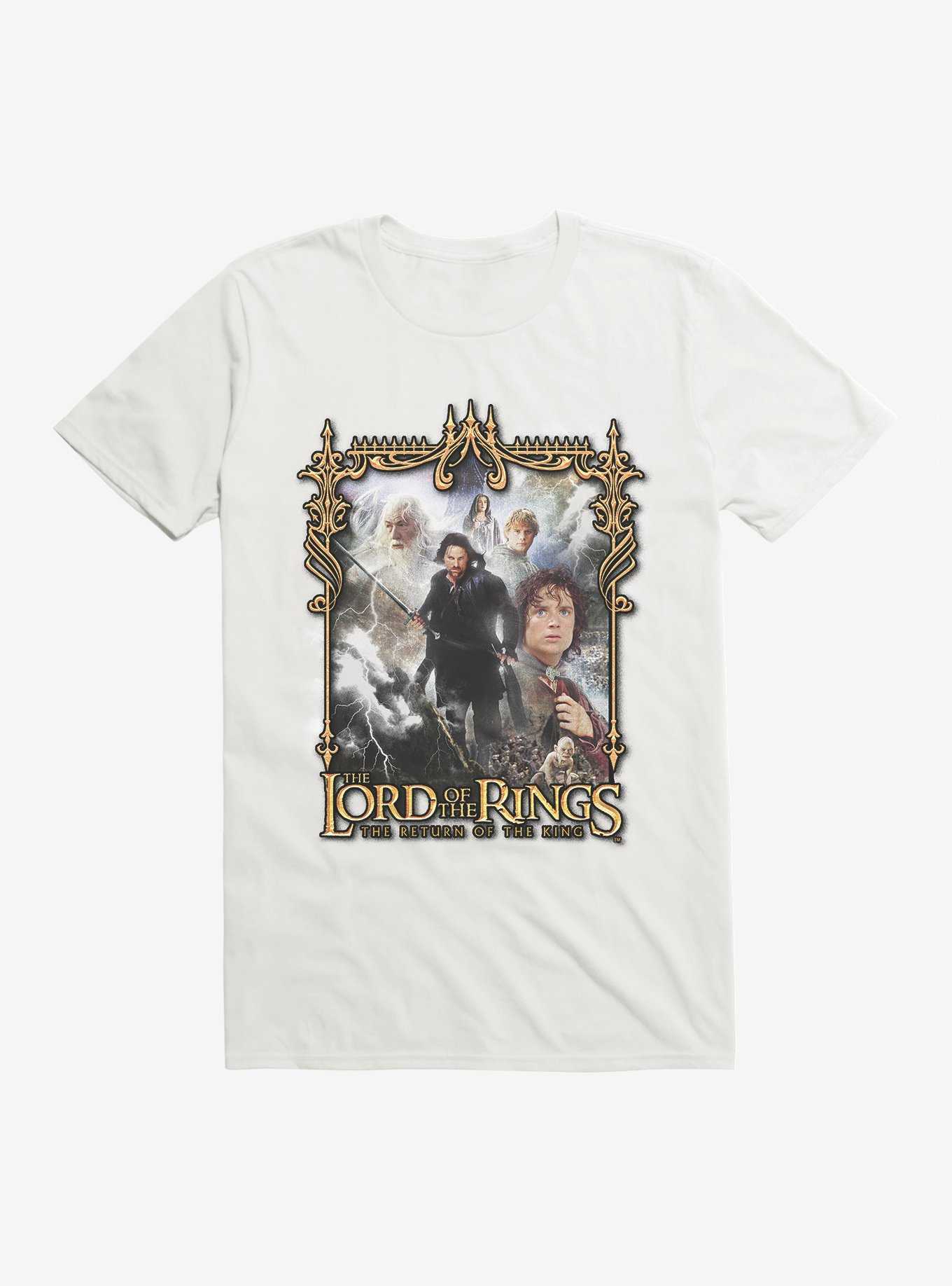 Lord Of The Rings Return Of The King Framed Poster T-Shirt, , hi-res