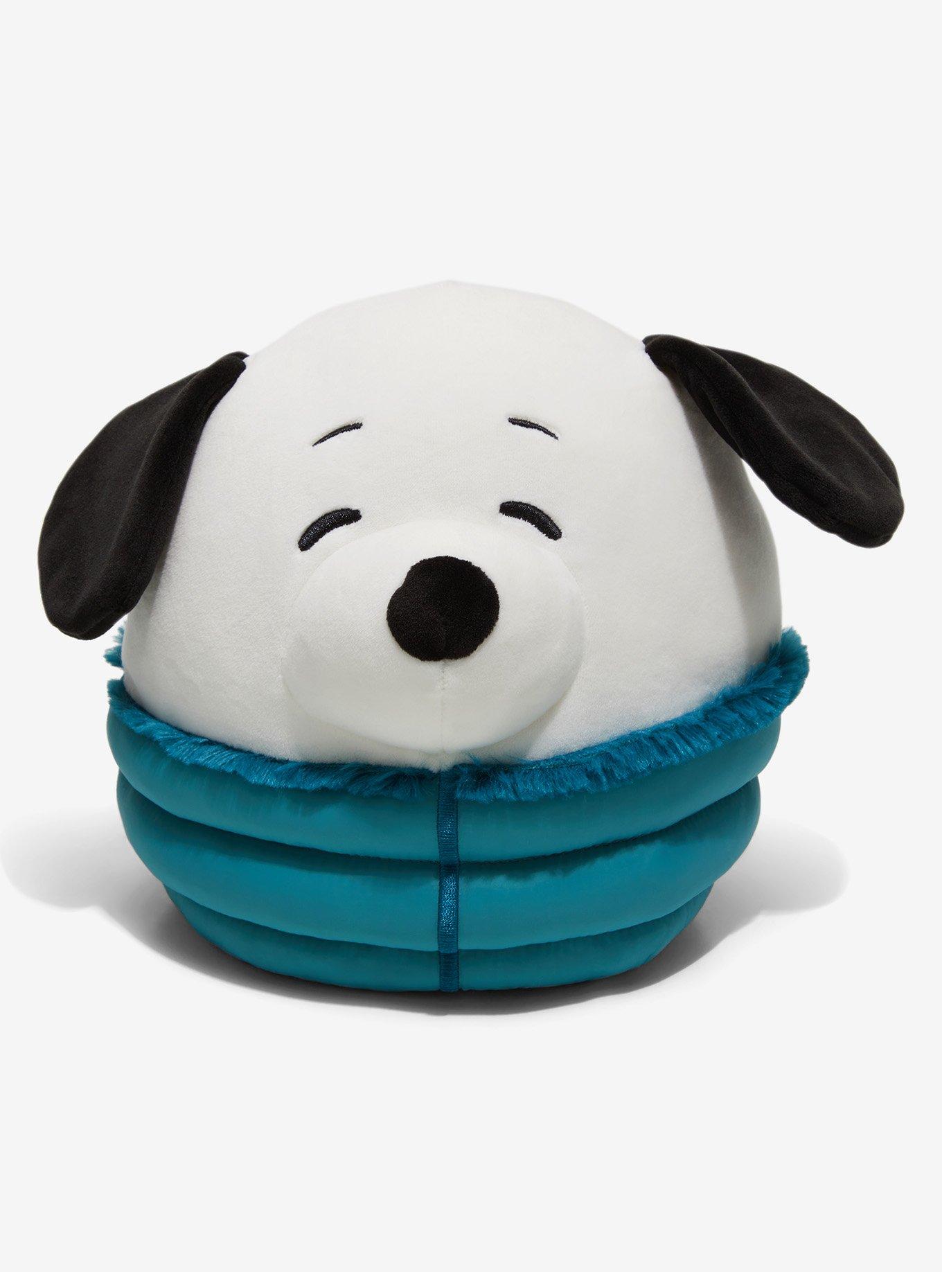 Squishmallows Peanuts Puffer Jacket Snoopy 8 Inch Plush, , hi-res