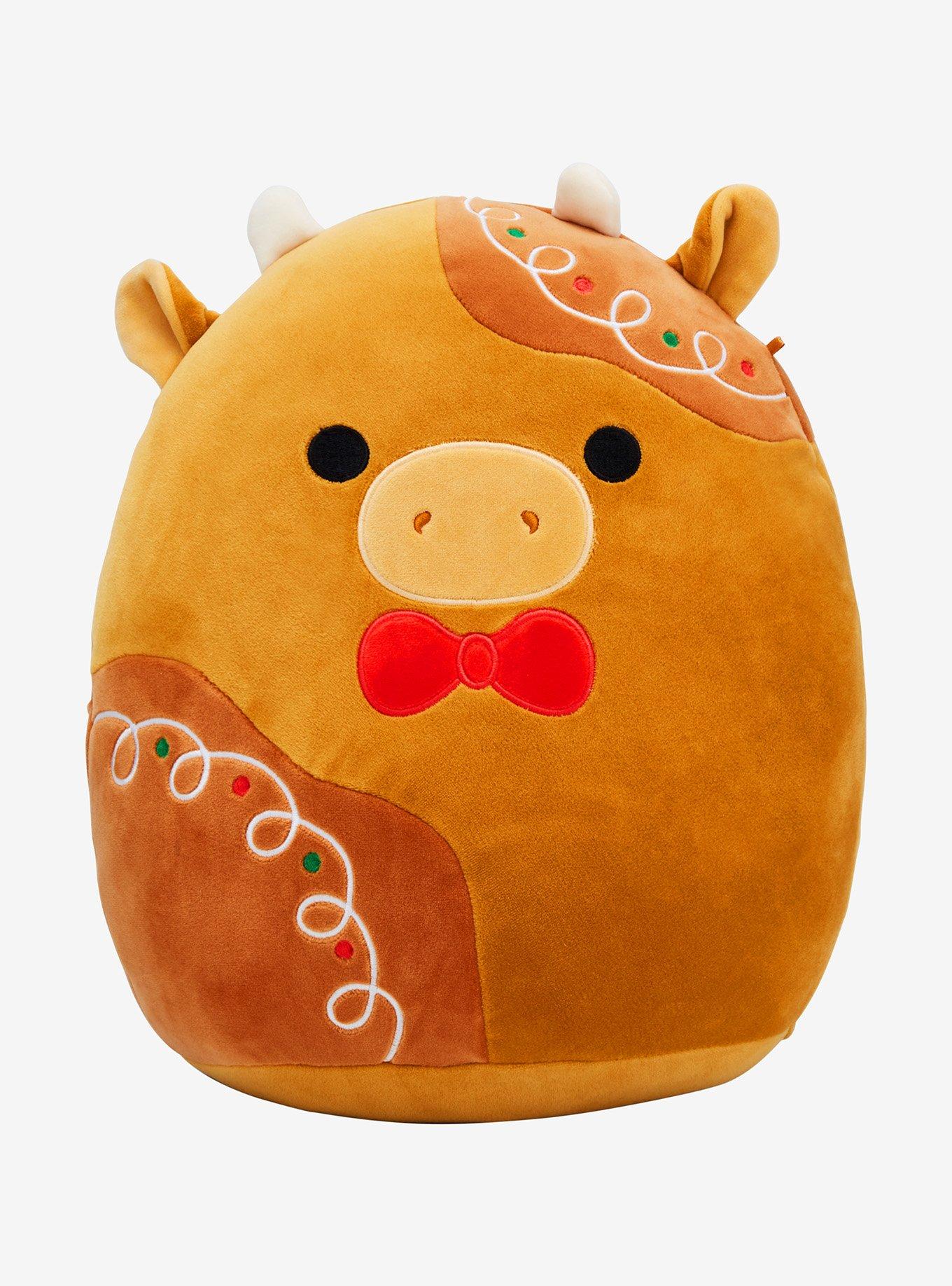 Squishmallows Jericho the Gingerbread Cow 12 Inch Plush, , hi-res