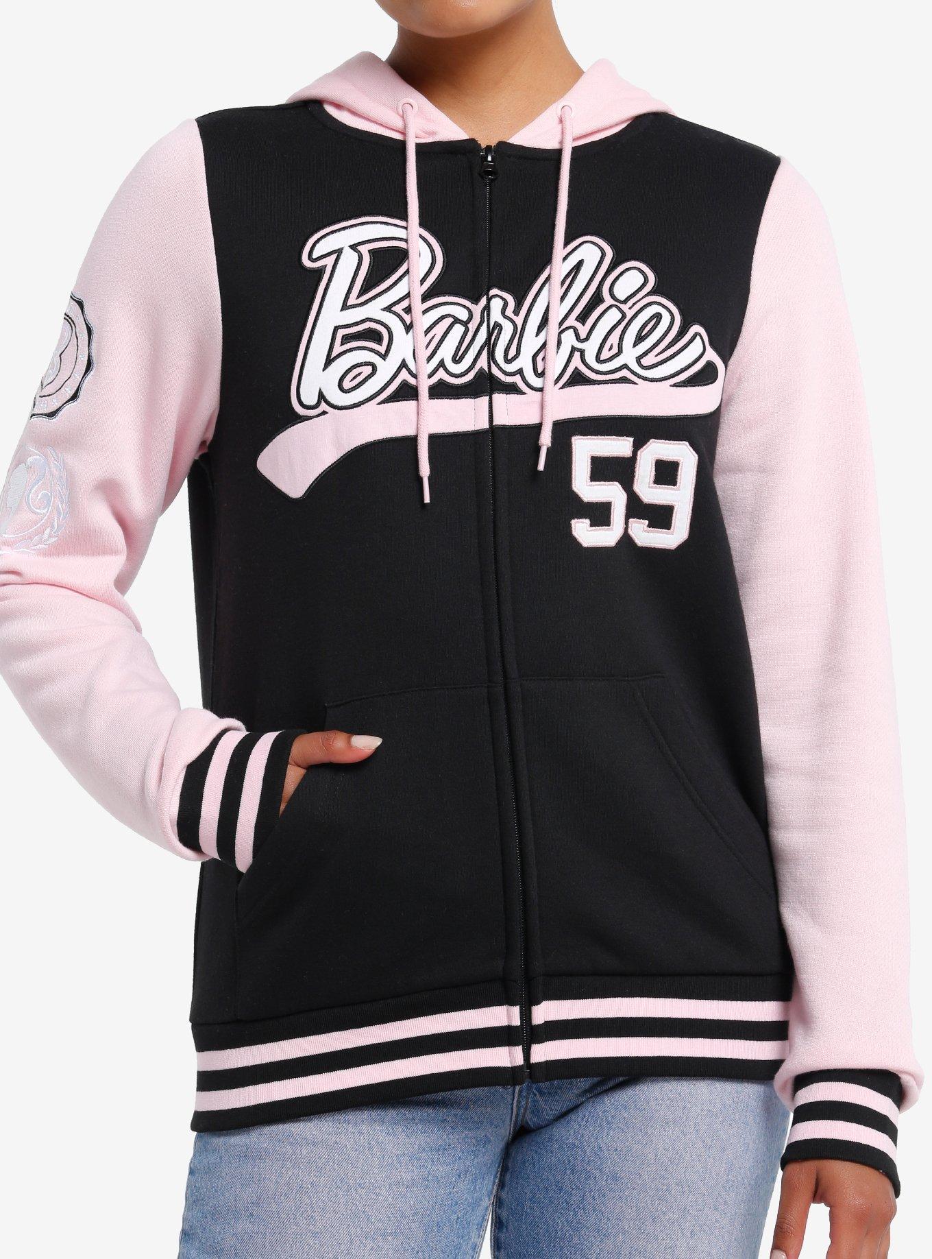 Her Universe Barbie Varsity Hoodie Her Universe Exclusive, MULTI, hi-res