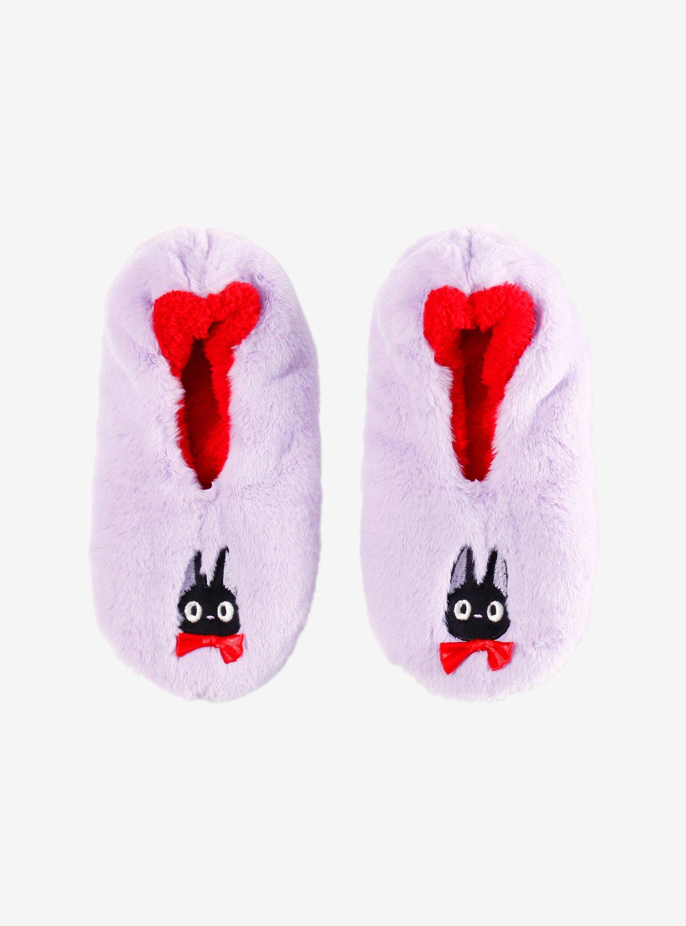 Studio Ghibli® Kiki's Delivery Service Jiji Cozy Slippers, , hi-res