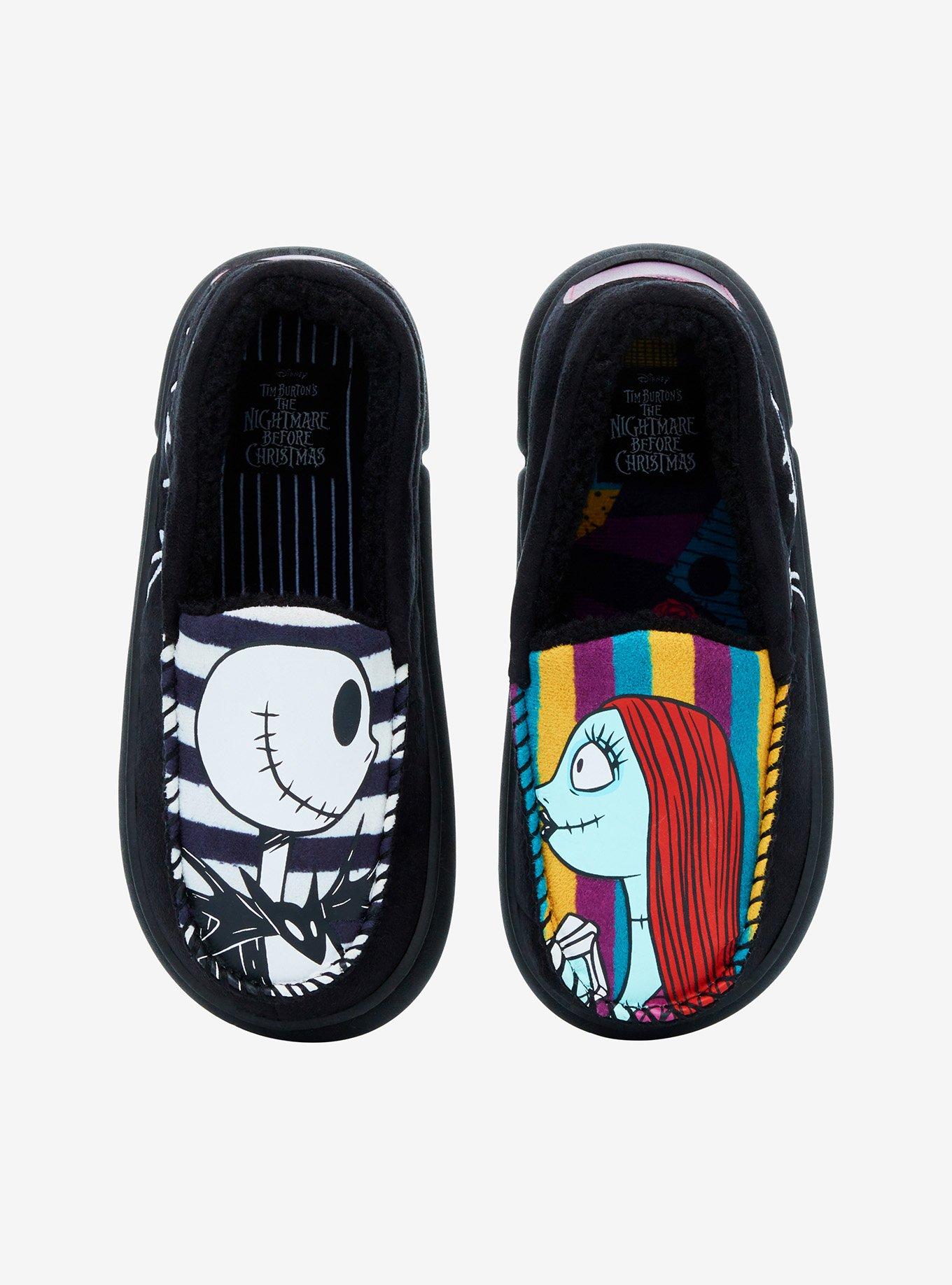 New Disney The Nightmare Before Christmas Jack Sally Slip On Sneakers Shoes 12 Nightmare before Christmas shoes found at thrift store main image 2