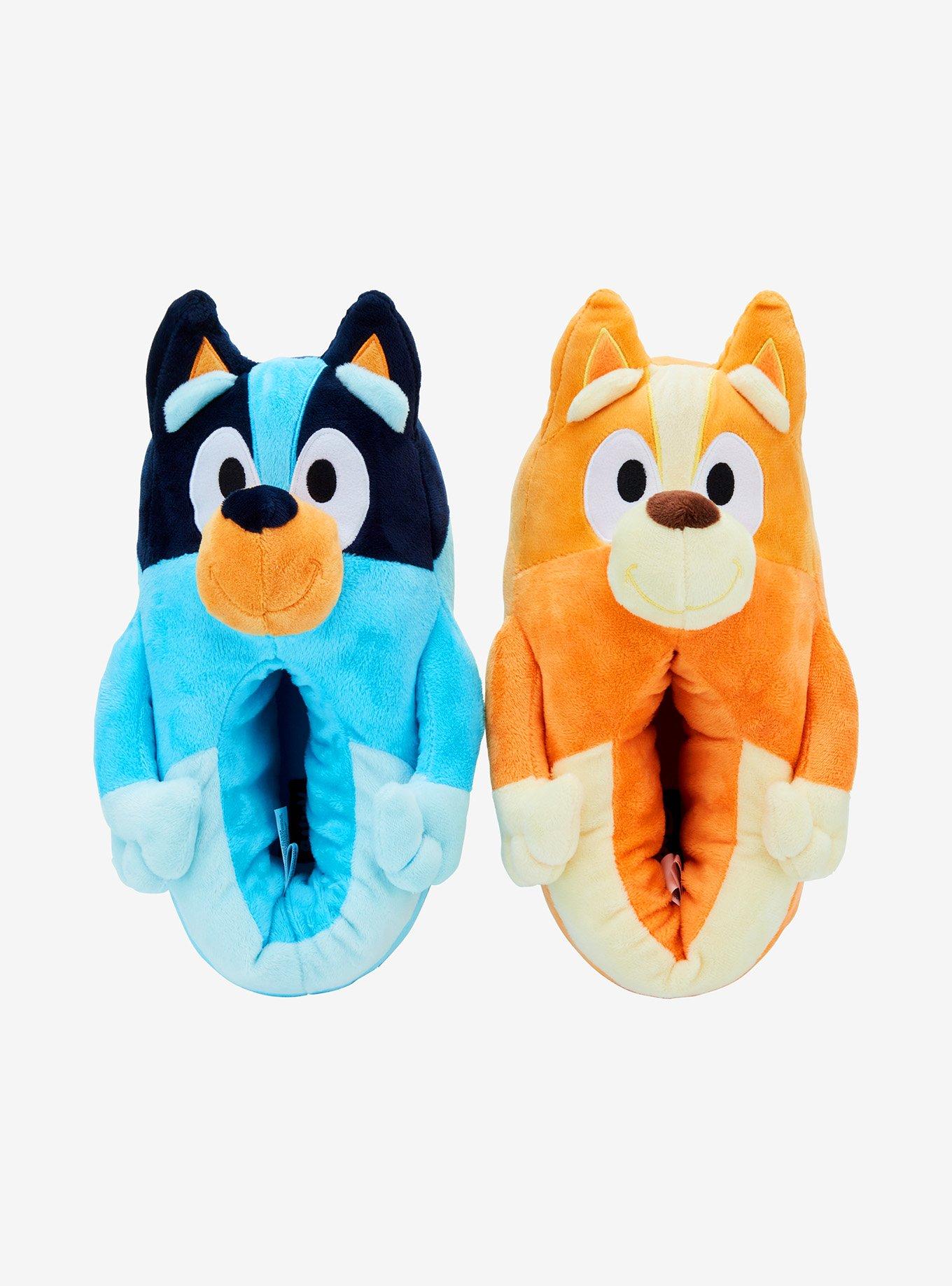 Bluey Bingo Plush Slippers, MULTI, hi-res