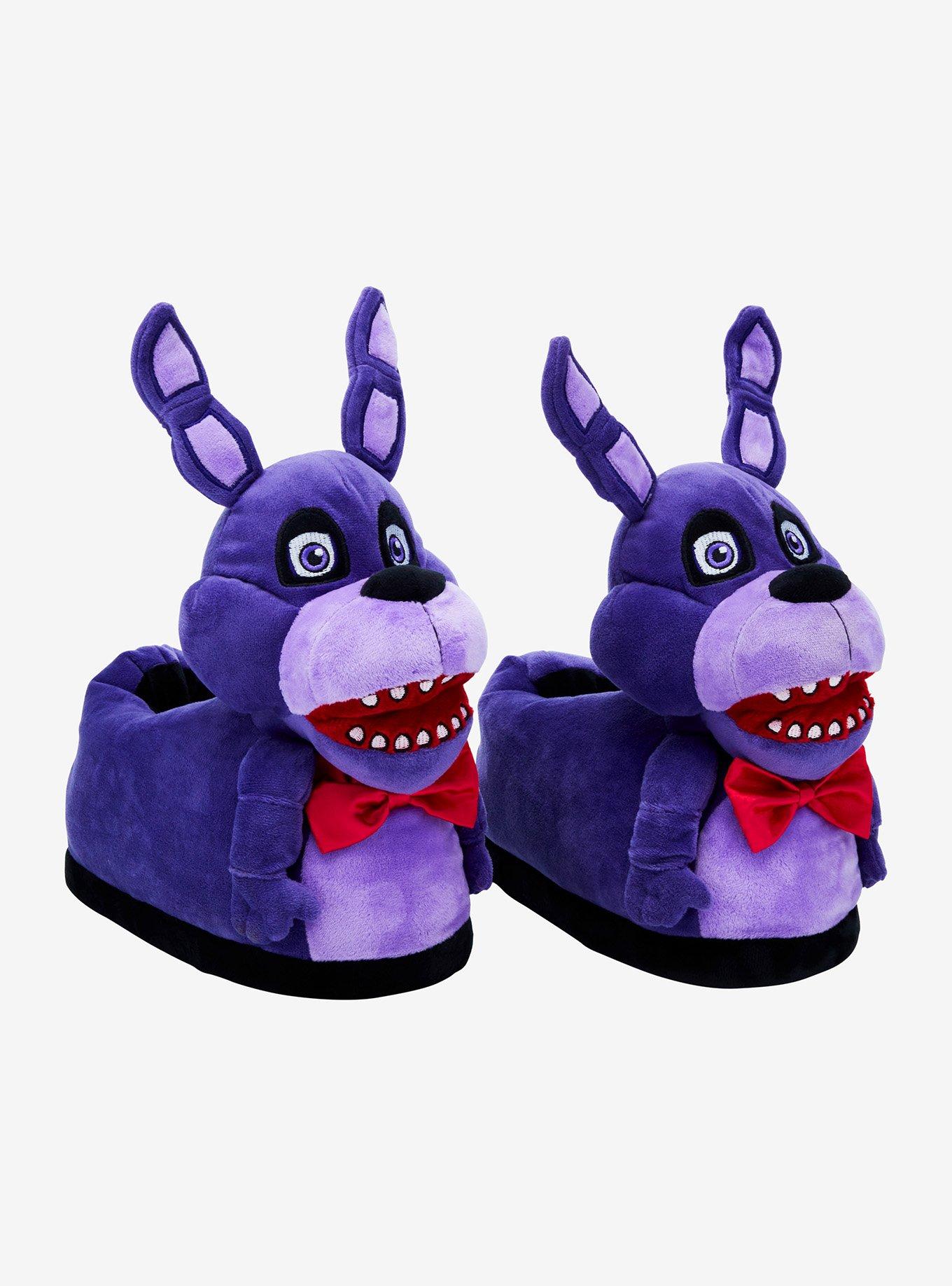 Five Nights At Freddy's Bonnie Plush Slippers, MULTI, hi-res