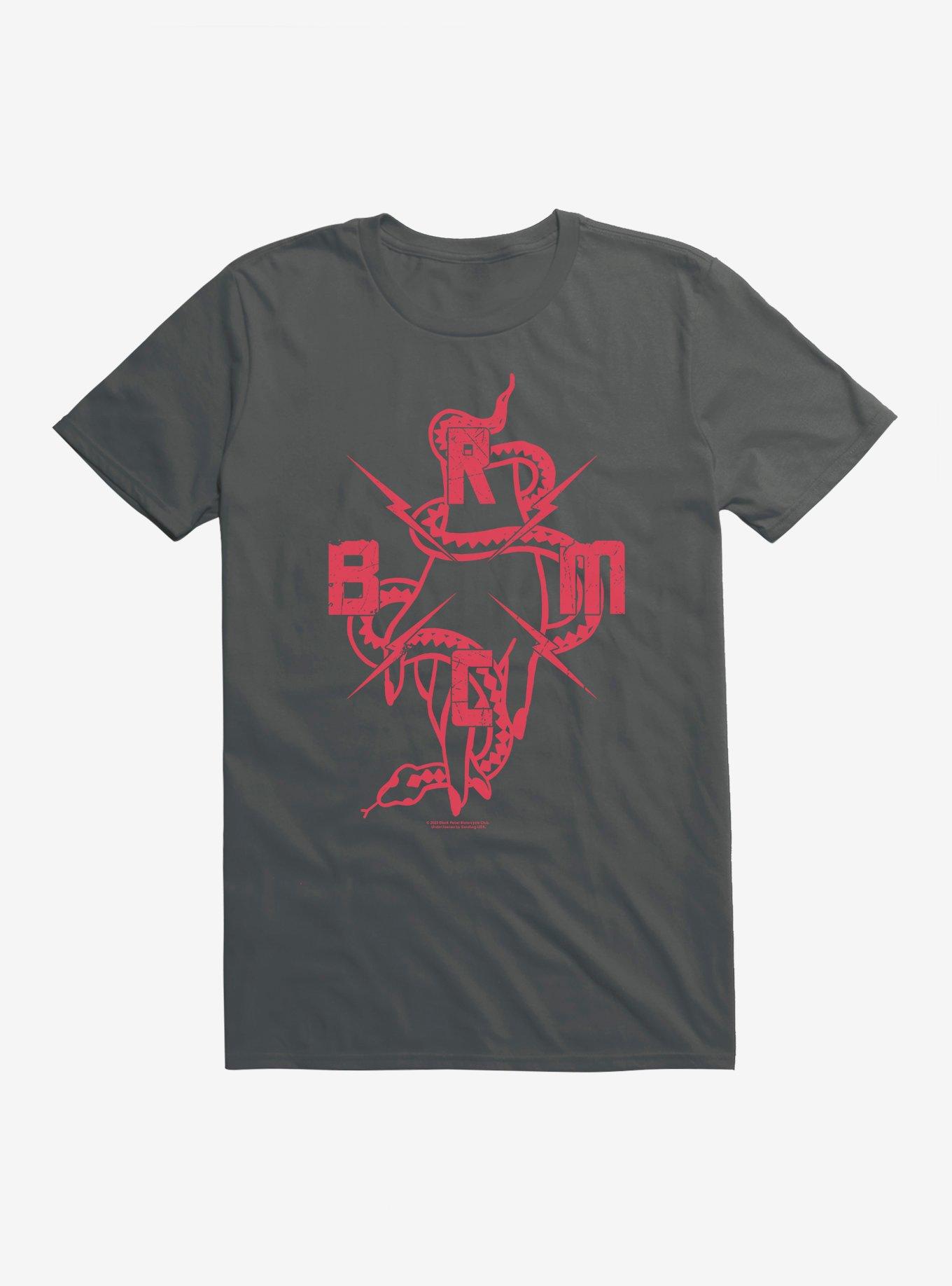 Black Rebel Motorcycle Club Snake Hand T-Shirt, CHARCOAL, hi-res