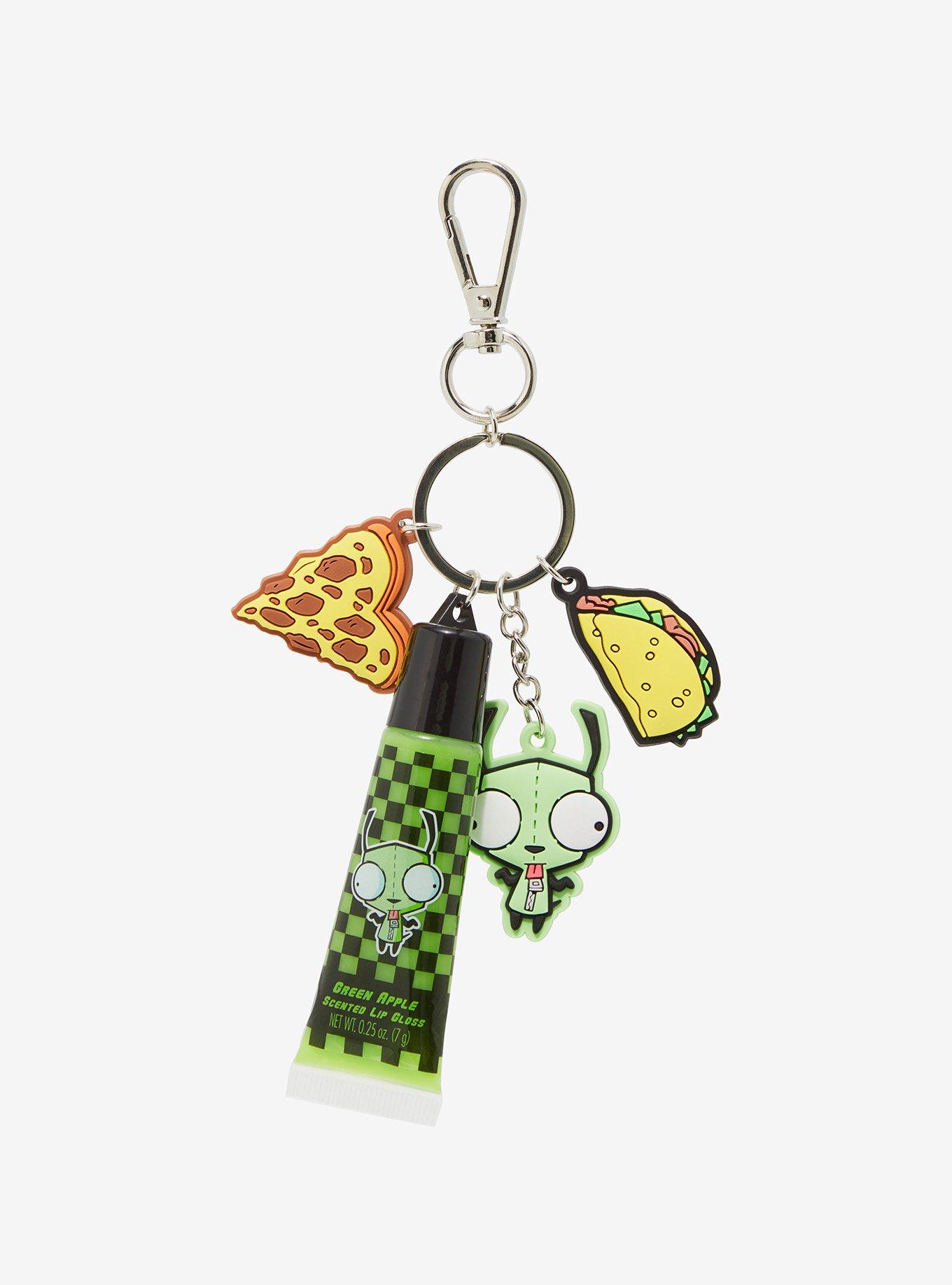 Invader Zim Lip Gloss Key Chain Set, , hi-res