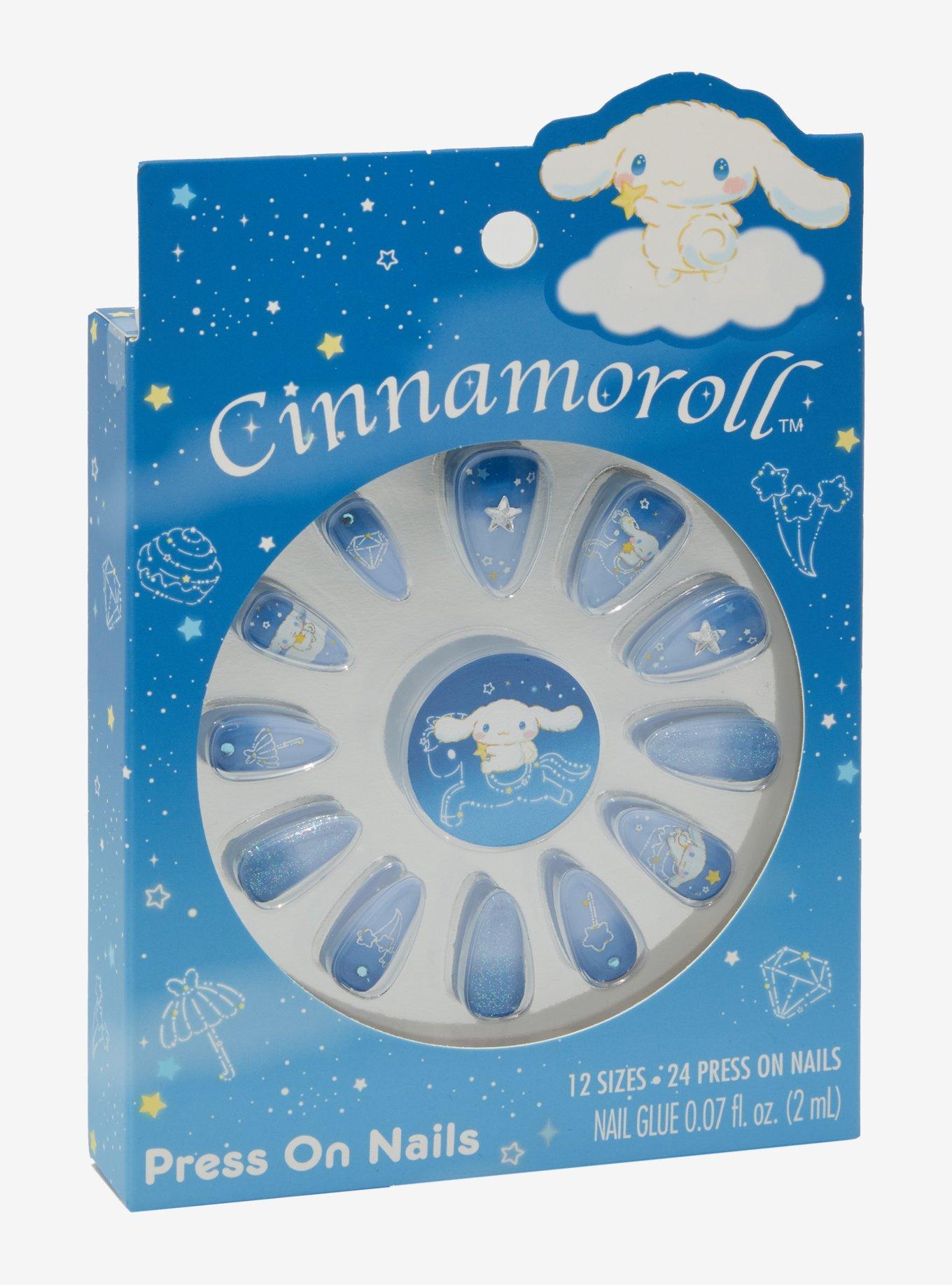 Cinnamoroll Starry Dreams Faux Nail Set, , hi-res