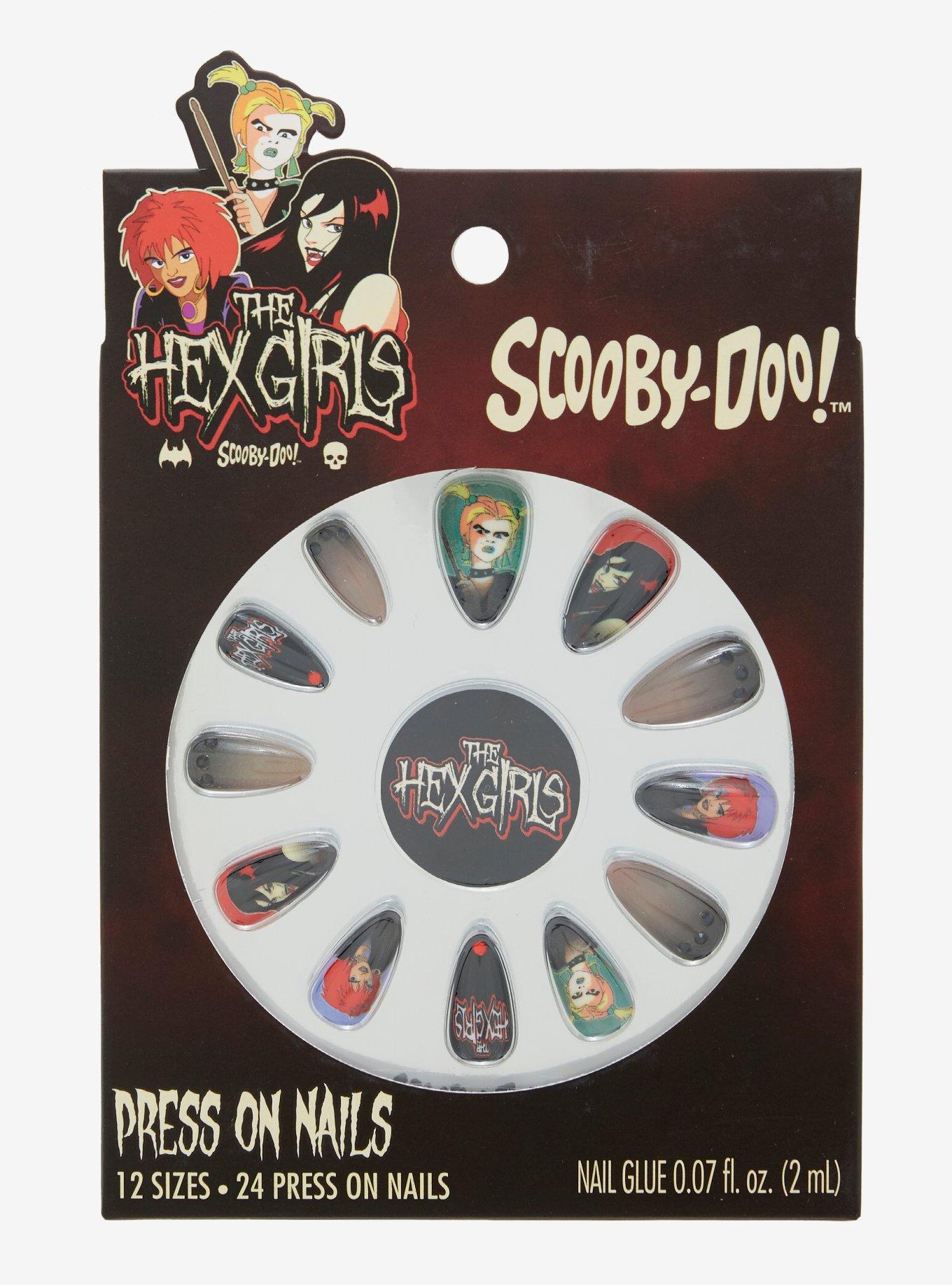 Scooby-Doo! The Hex Girls Faux Nail Set, , hi-res