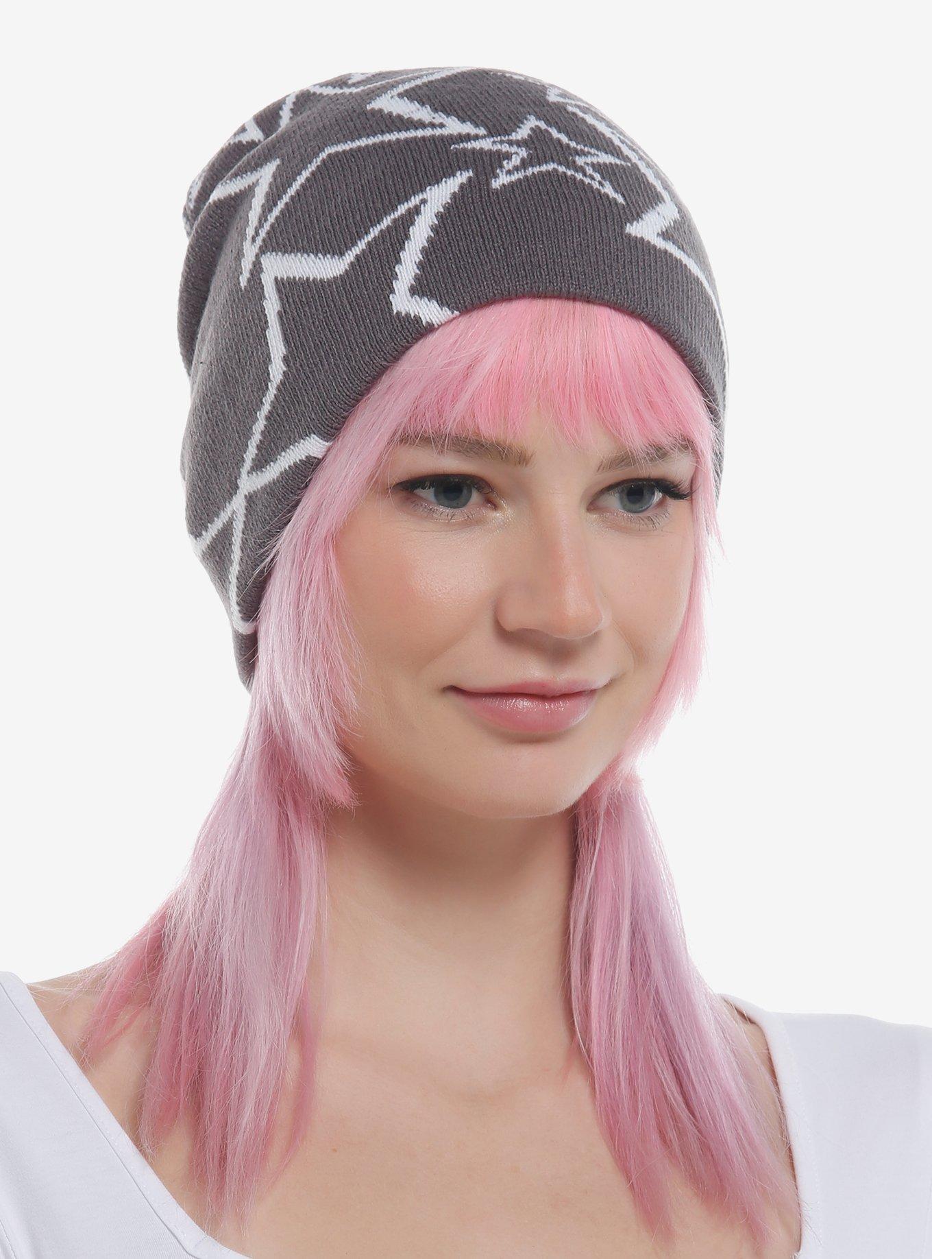isecai Whimgy Beanie Gray×Pink Whimgy Beanie Gray×Pink 優しいピンクと落ち着いたグレーが魅力