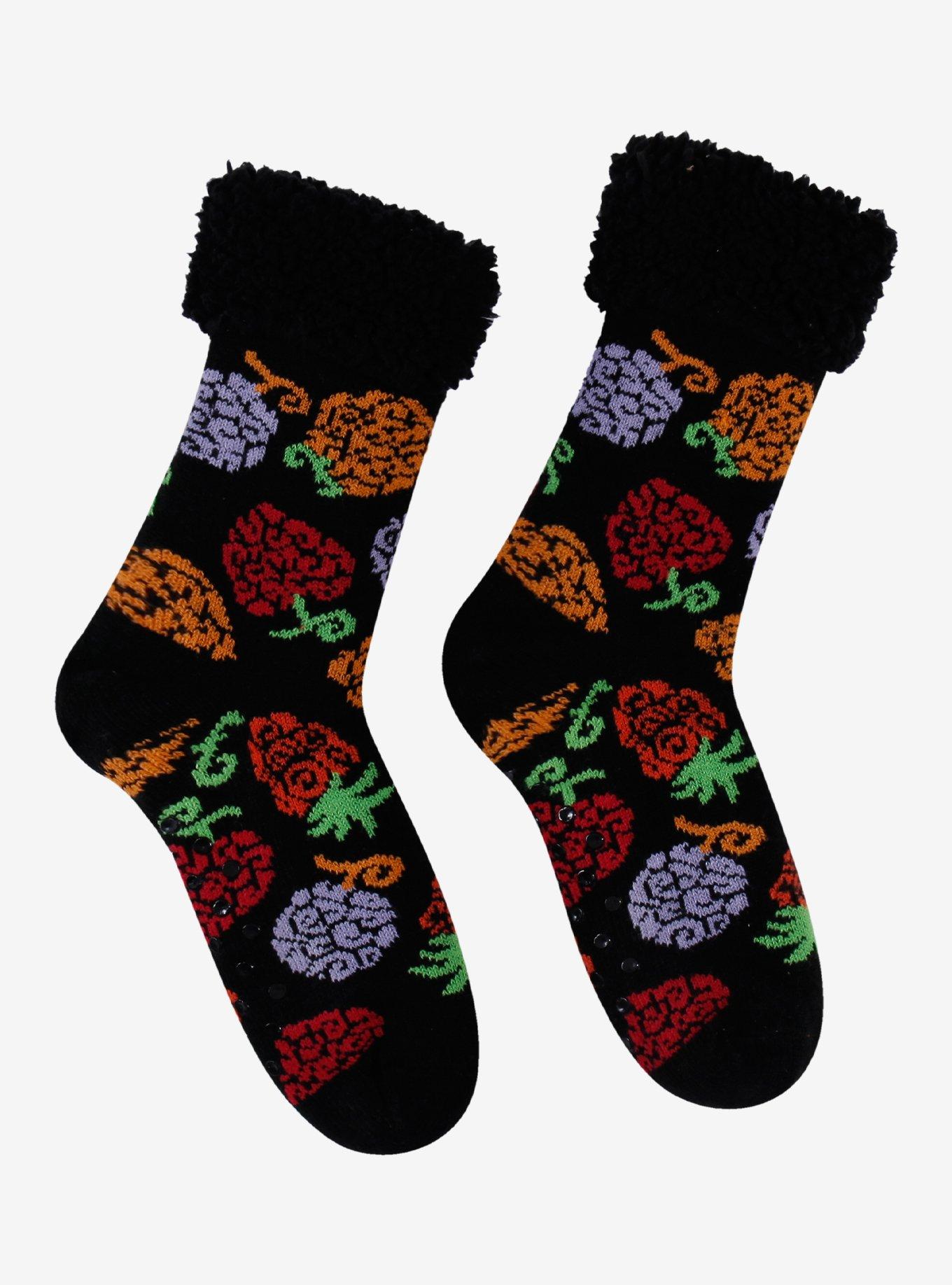 One Piece Devil Fruit Cozy Slipper Socks, , hi-res