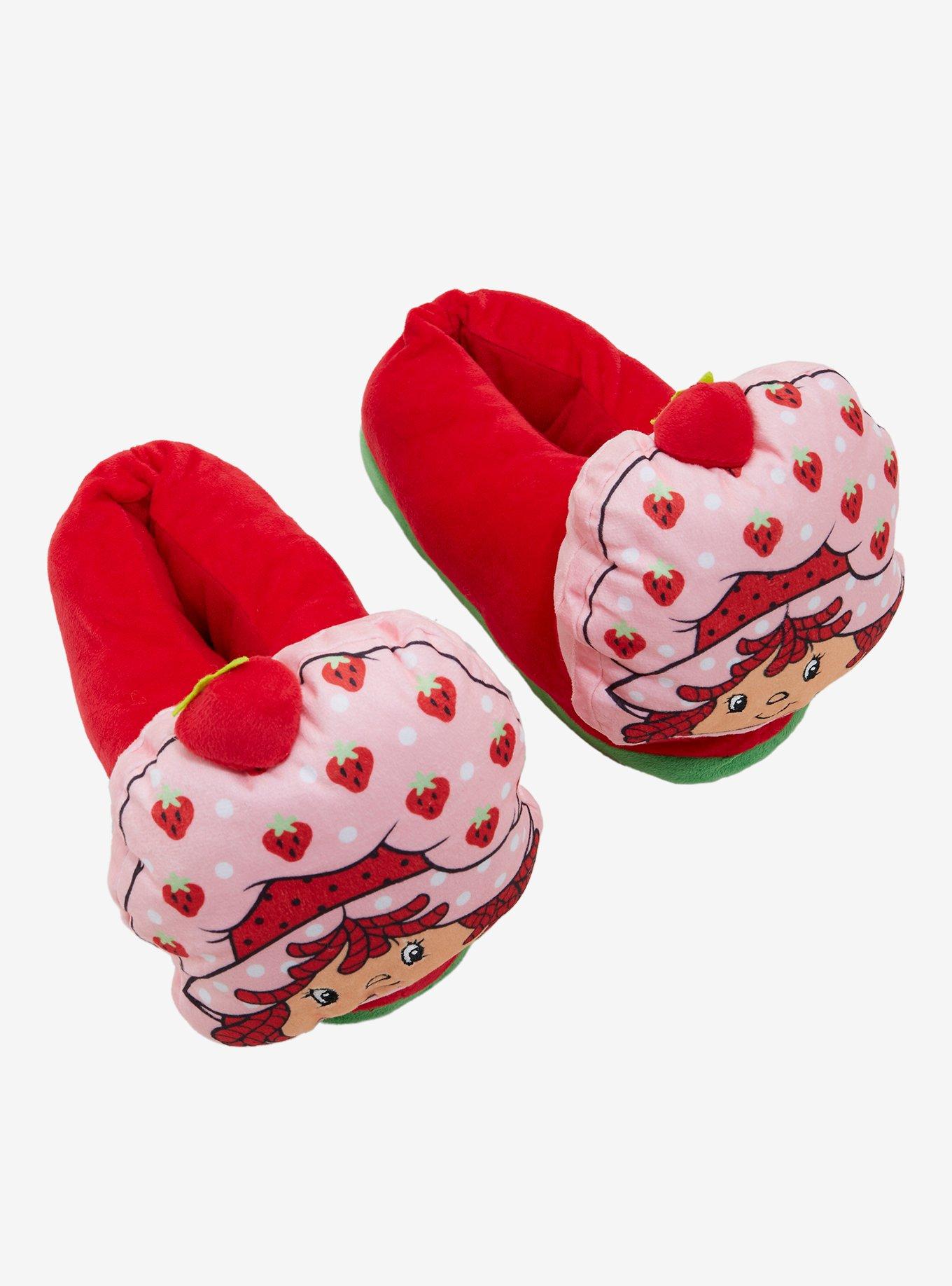 Strawberry Shortcake Plush Slippers, , hi-res