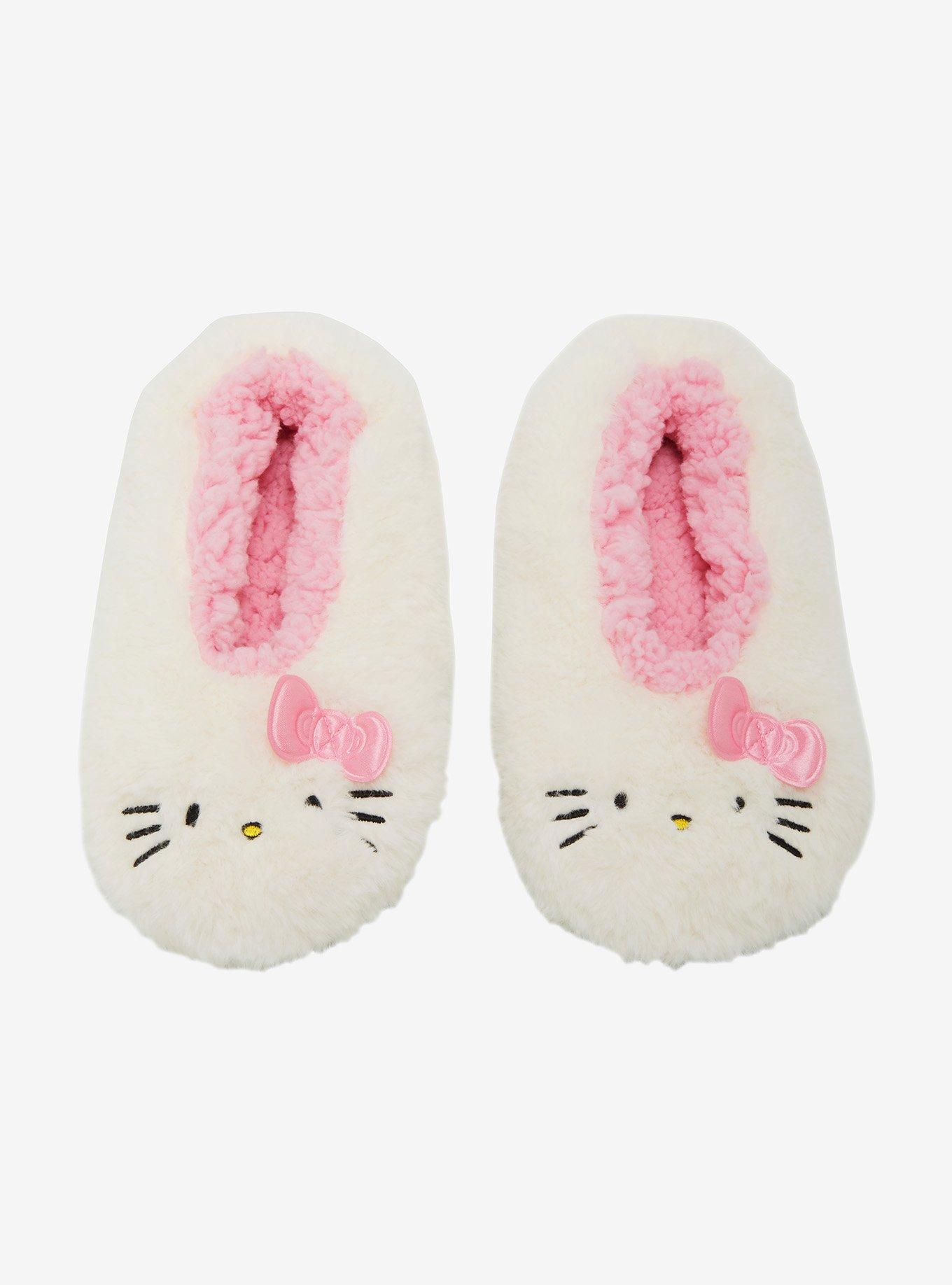 Hello Kitty Cozy Slipper Socks, , hi-res