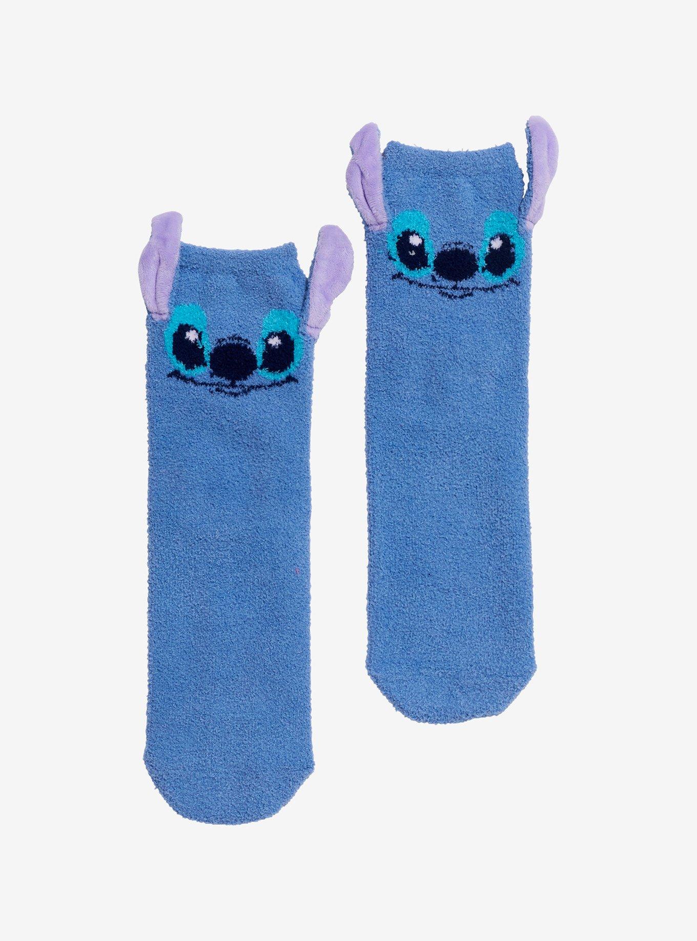 Disney Stitch 3D Ears Cozy Slipper Socks, , hi-res