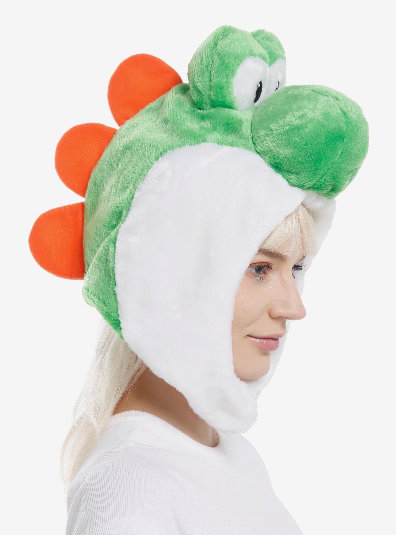 Super Mario Yoshi Figural Plush Hat, , hi-res