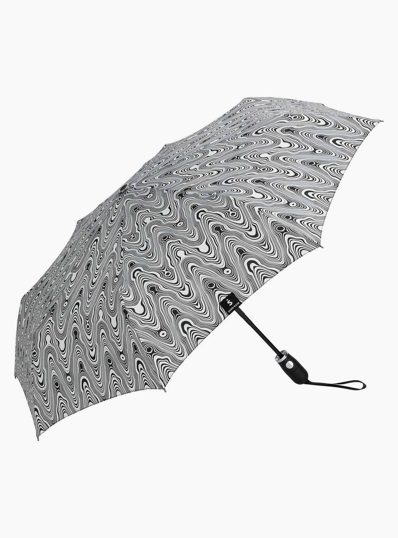 Jumbo Compact Umbrella Burl, , hi-res