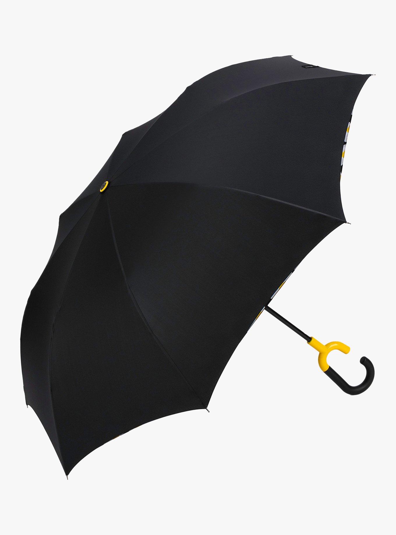 Reverse Closing Stick Umbrella Black Amaya, , hi-res