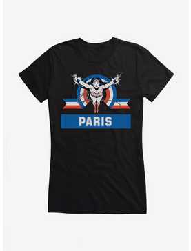 DC Comics Wonder Woman Paris Girls T-Shirt, , hi-res