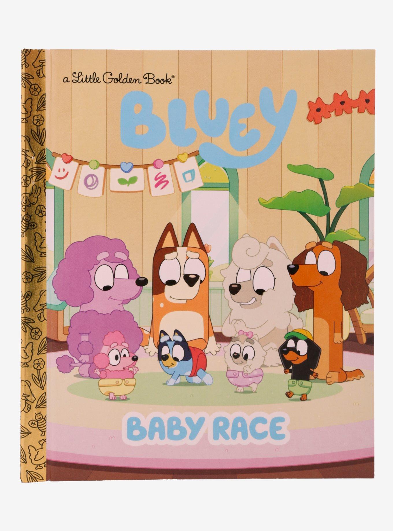 Little Golden Book Bluey Baby Race Book, , hi-res