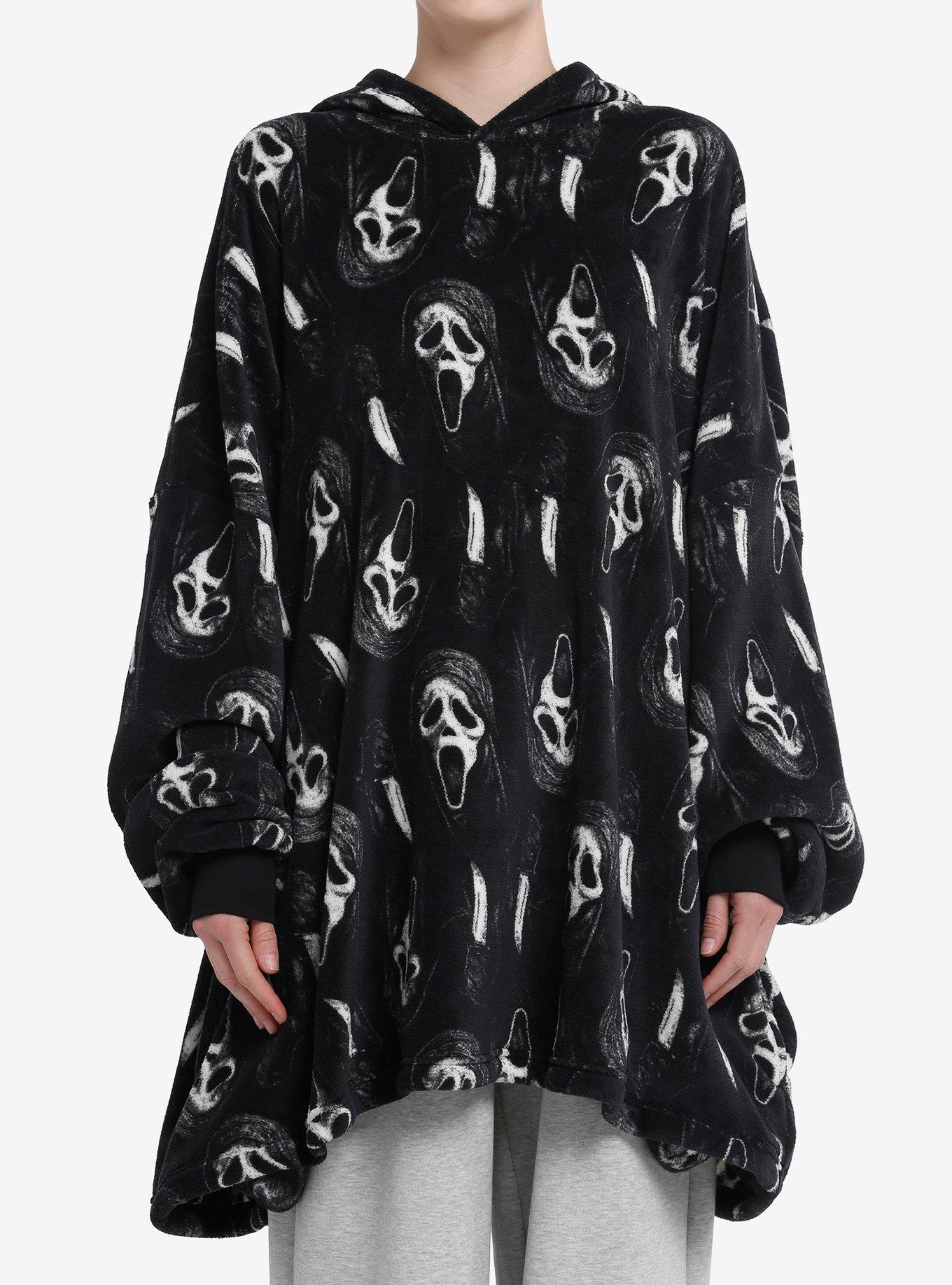 Ghost Face Oversized Hoodie