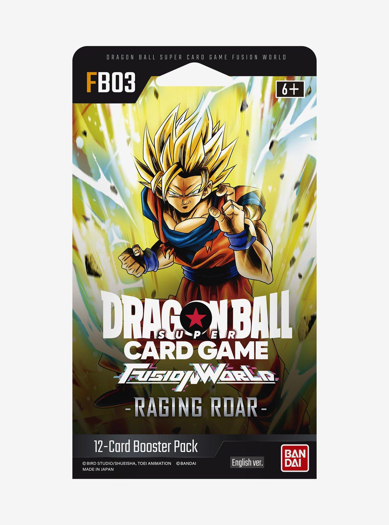 Dragon Ball Super Card Game Fusion World Raging Roar Booster Pack, , hi-res