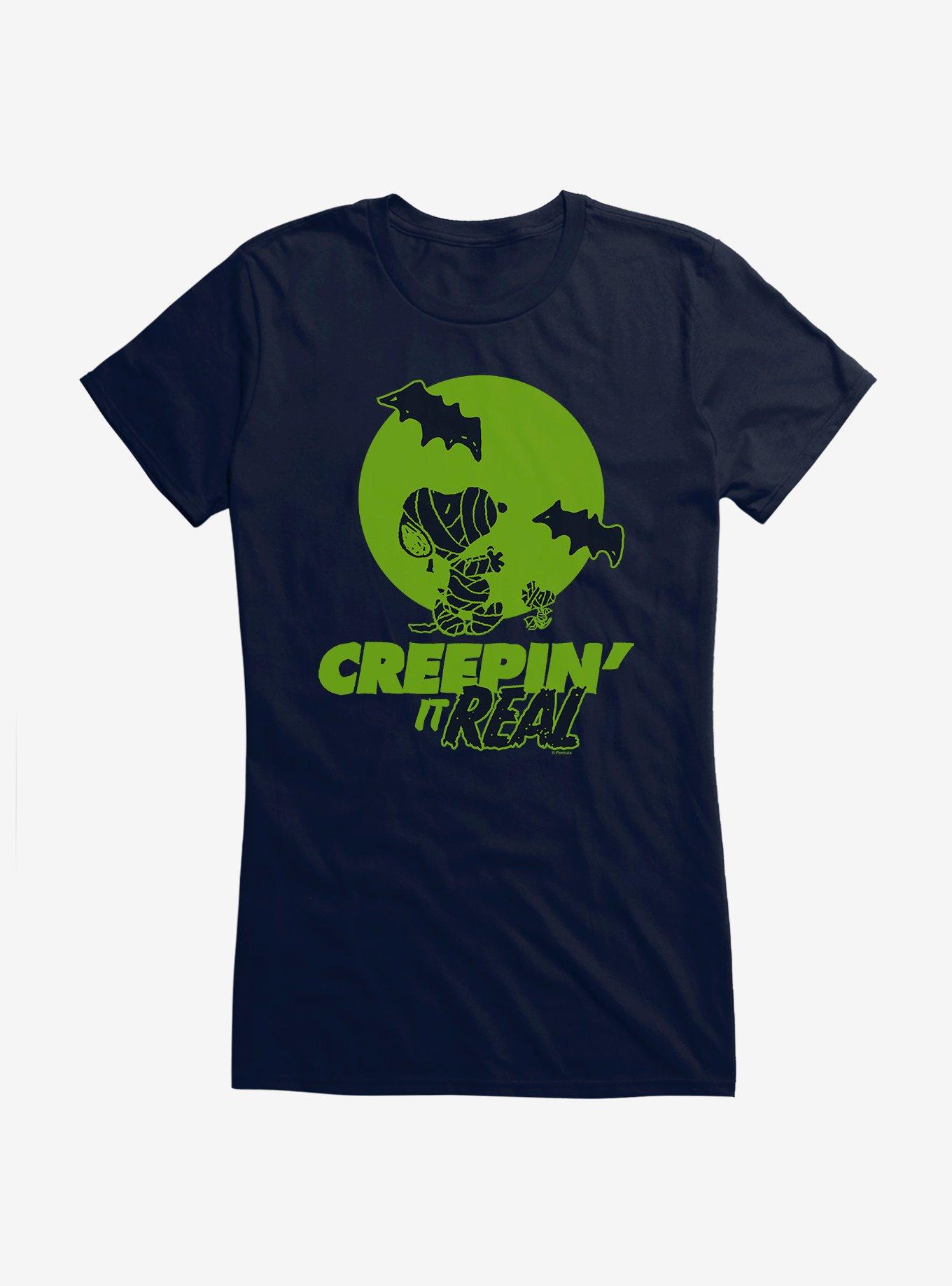 Peanuts Creepin' It Real Girls T-Shirt, , hi-res