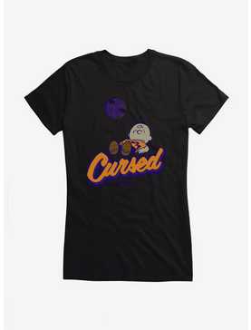 Peanuts Cursed Since 1950 Charlie Brown Girls T-Shirt, , hi-res
