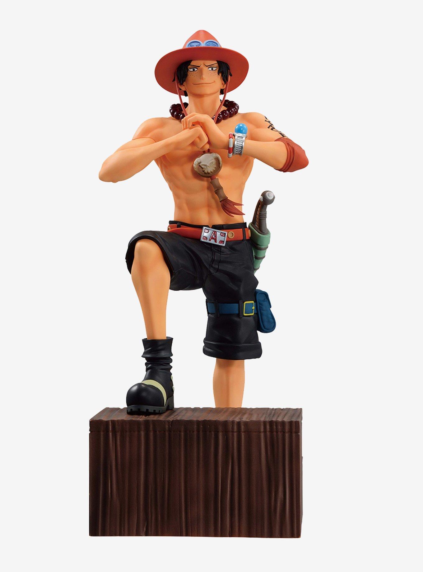 Bandai Spirits One Piece Ichibansho Masterlise Portgas D. Ace (Whitebeard Pirates) Figure, , hi-res