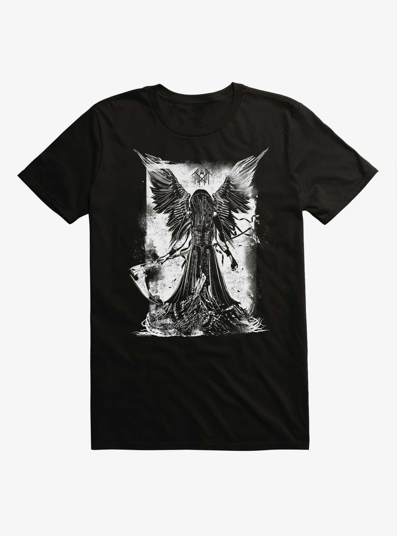 Sleep Token Angel Of Death T-Shirt, BLACK, hi-res