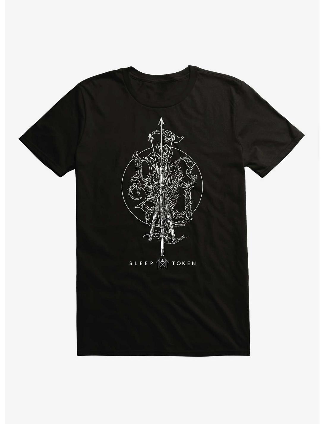 Sleep Token Trinity T-Shirt, BLACK, hi-res