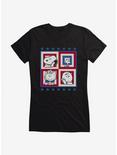 Peanuts Group Patriotic Squares Girls T-Shirt, , hi-res