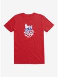 Peanuts Snoopy Happy 4th Of July T-Shirt, RED, hi-res