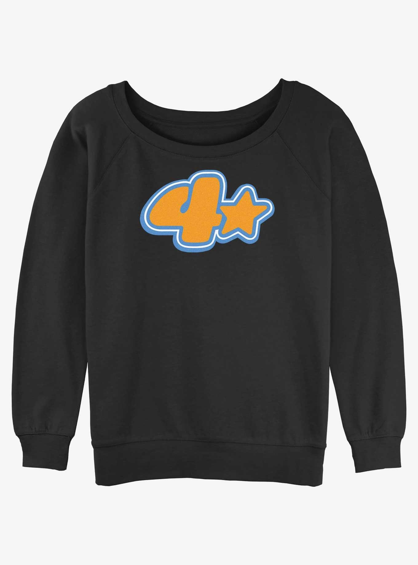 Disney Pixar Turning Red 4Town Star Girls Slouchy Sweatshirt, , hi-res
