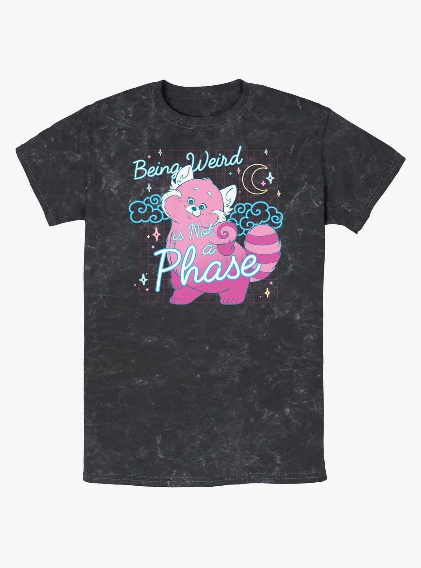 Disney Pixar Turning Red Meilin Being Weird Is Not A Phase Mineral Wash T-Shirt