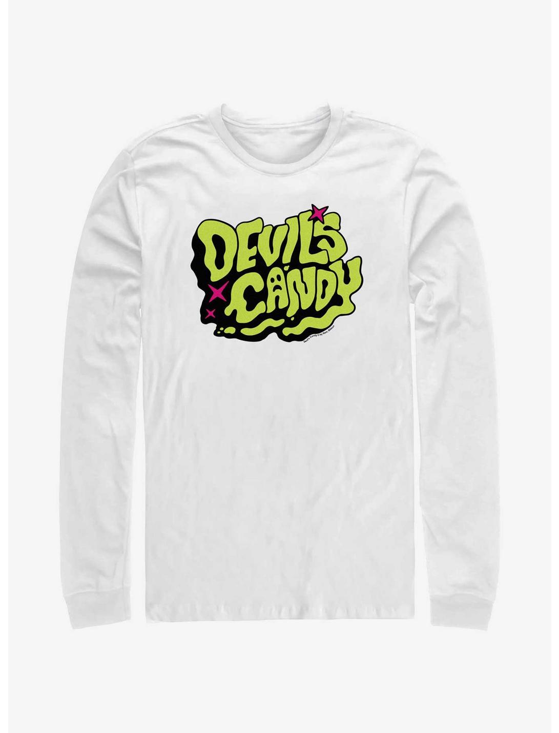 Devil's Candy Logo Long-Sleeve T-Shirt, WHITE, hi-res